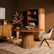 Ronde eettafel Solana  Naturel Mangohout 150 cm