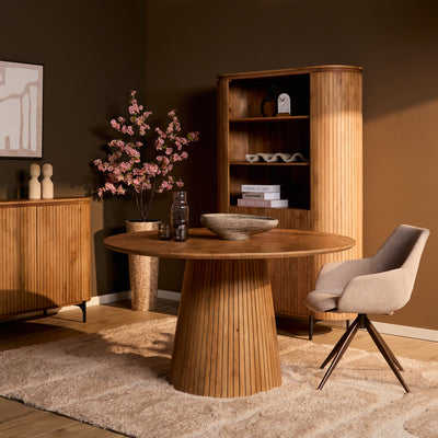 Ronde eettafel Solana  Naturel Mangohout 150 cm