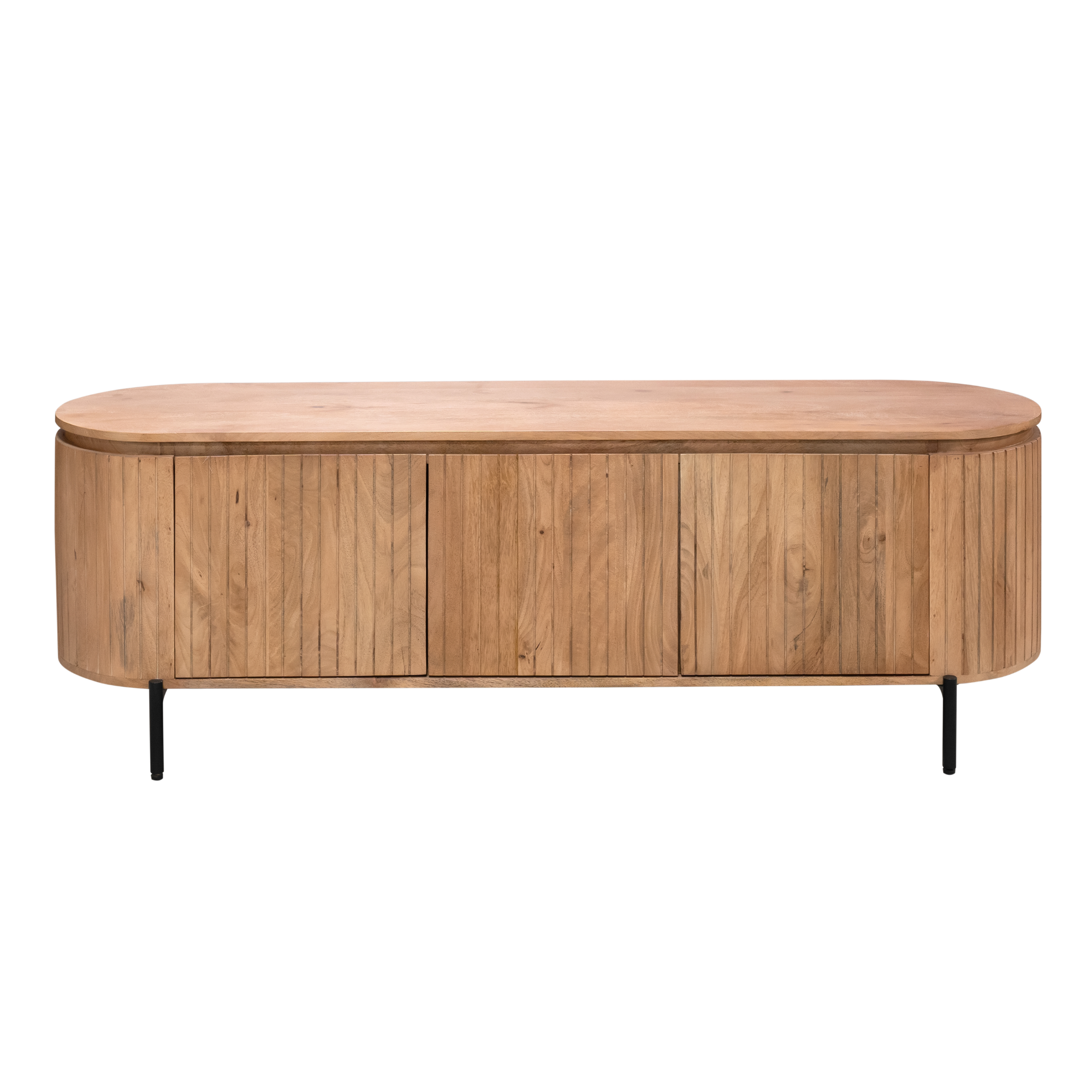 Tv meubel Solana Naturel Mangohout 165 cm