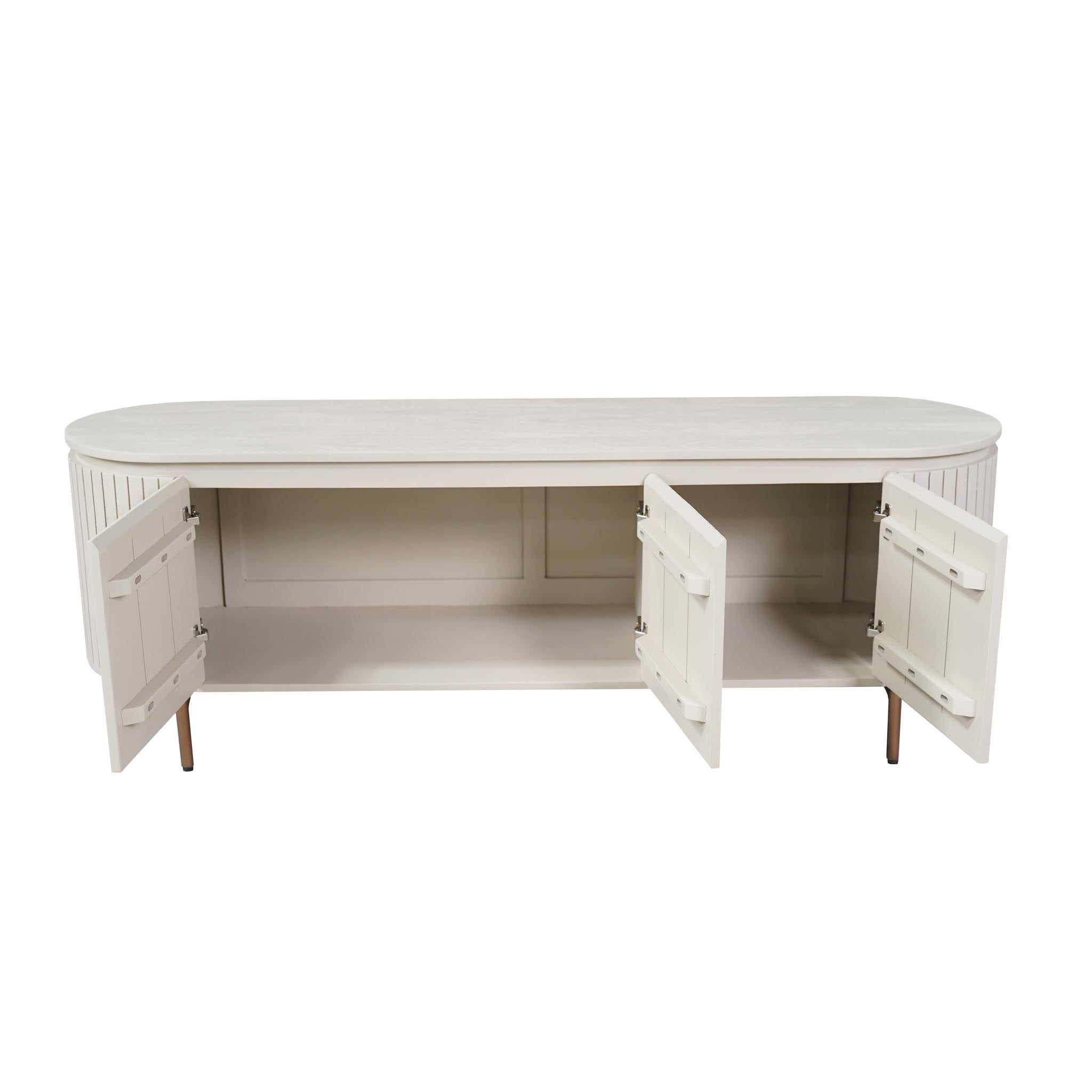 Salontafel Solana Zand Mangohout 50 cm