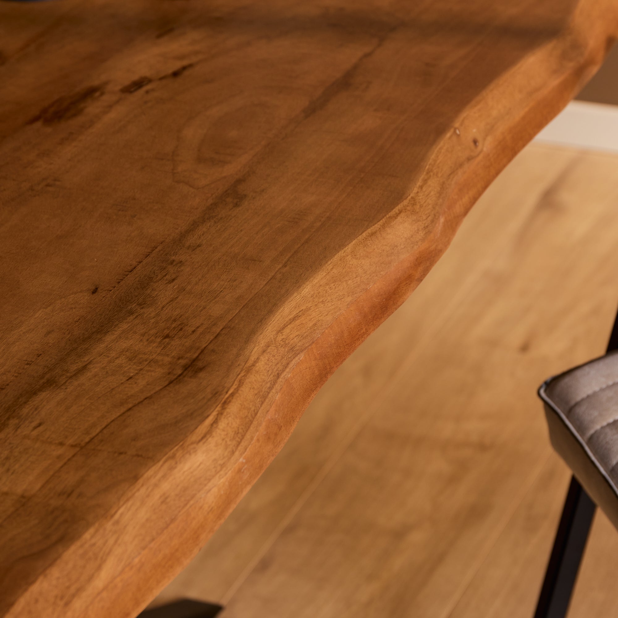 Boomstamtafel Boston Naturel Mangohout 200 cm