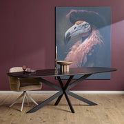 Eiken Eettafel Ferris Deens Ovaal 200 cm