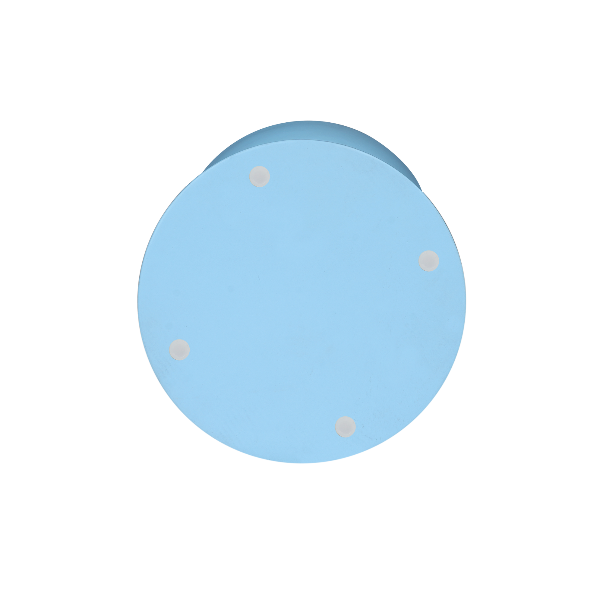 Bijzettafel Jon Blauw Mangohout 30 cm