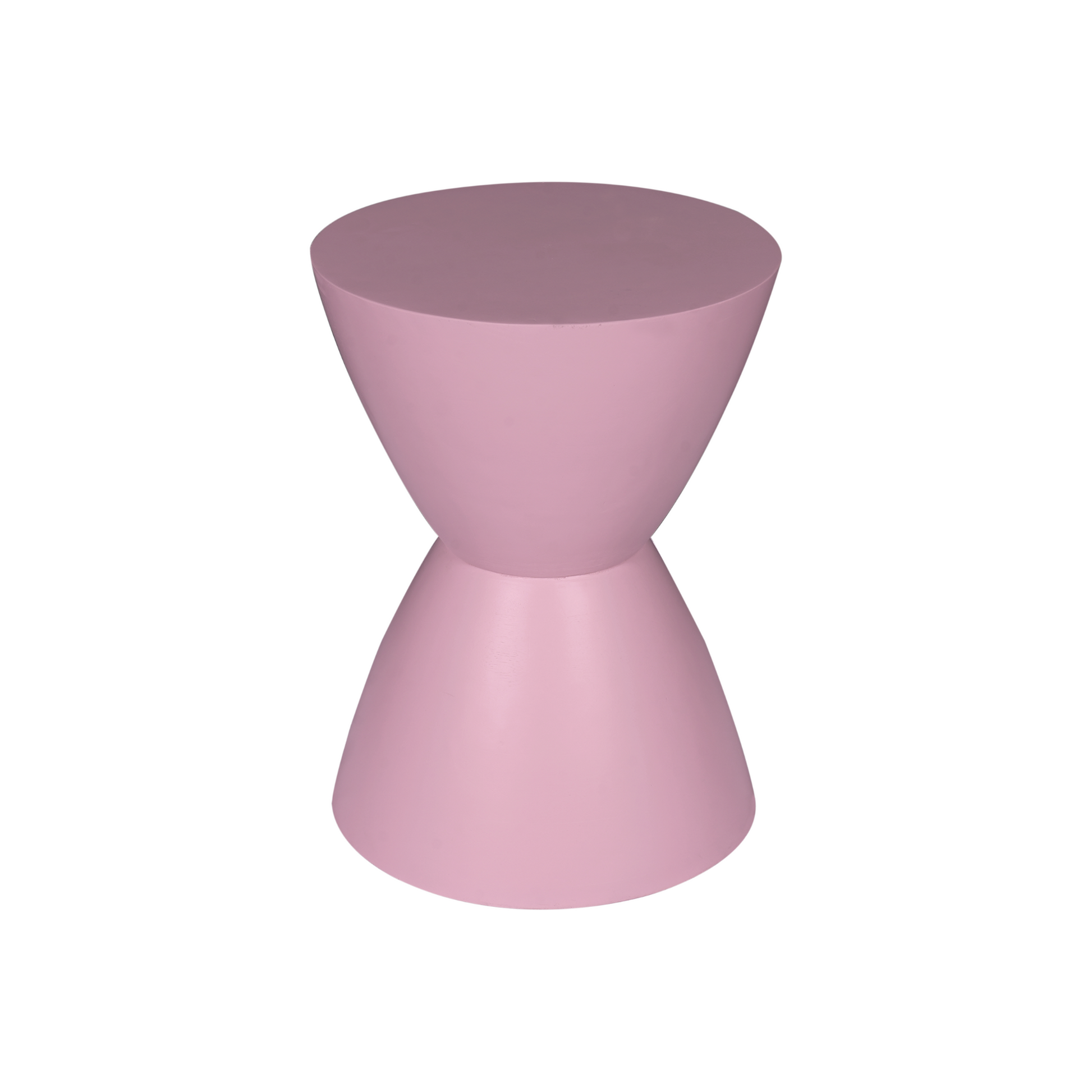 Bijzettafel Abbey Roze Mangohout 33 cm