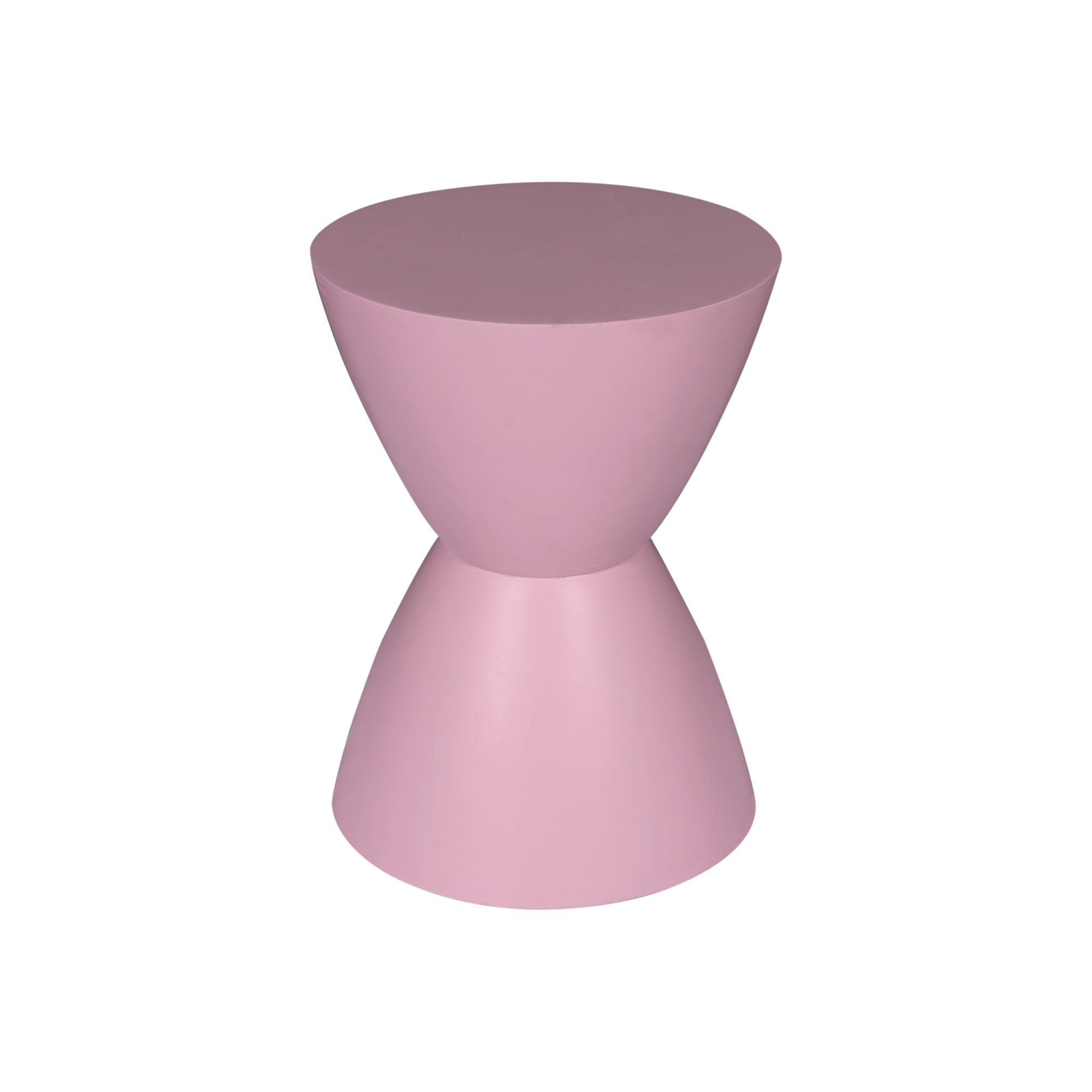 Bijzettafel Abbey Roze Mangohout 33 cm