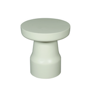 Bijzettafel Drum Groen Mangohout 40 cm
