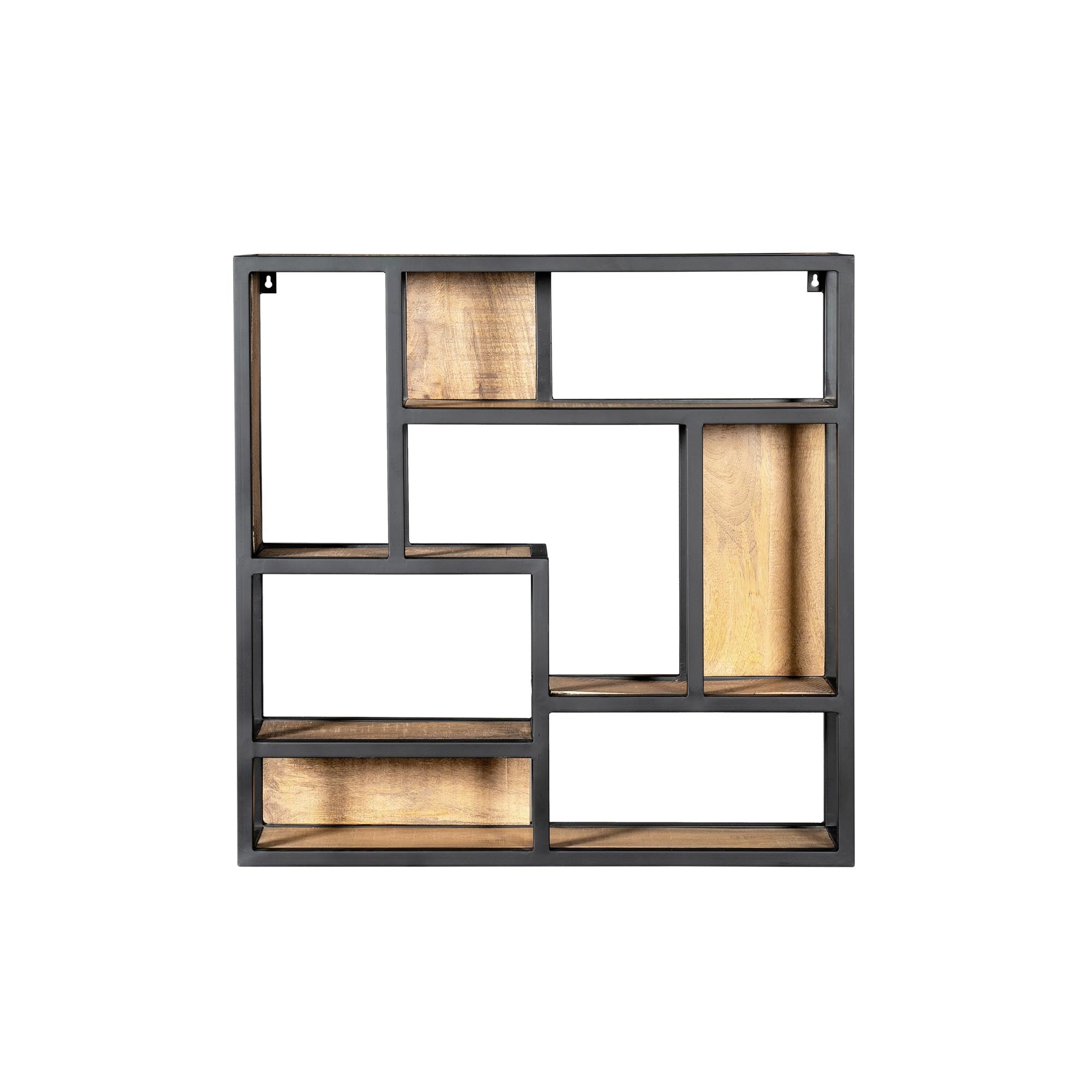 Wandrek Vierkant - Mangohout - 75 cm