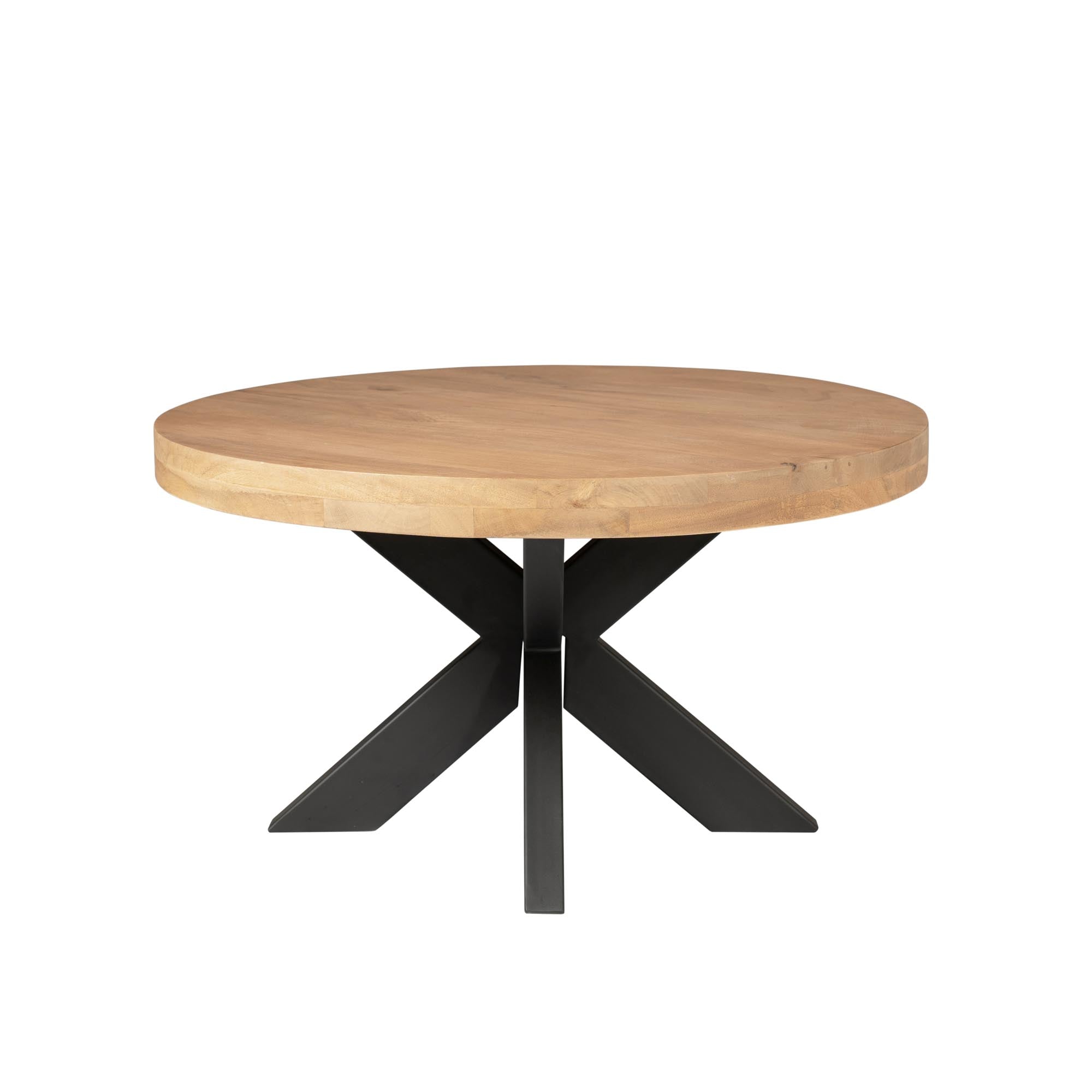 Ronde salontafel Dakota Naturel Mangohout 80 cm