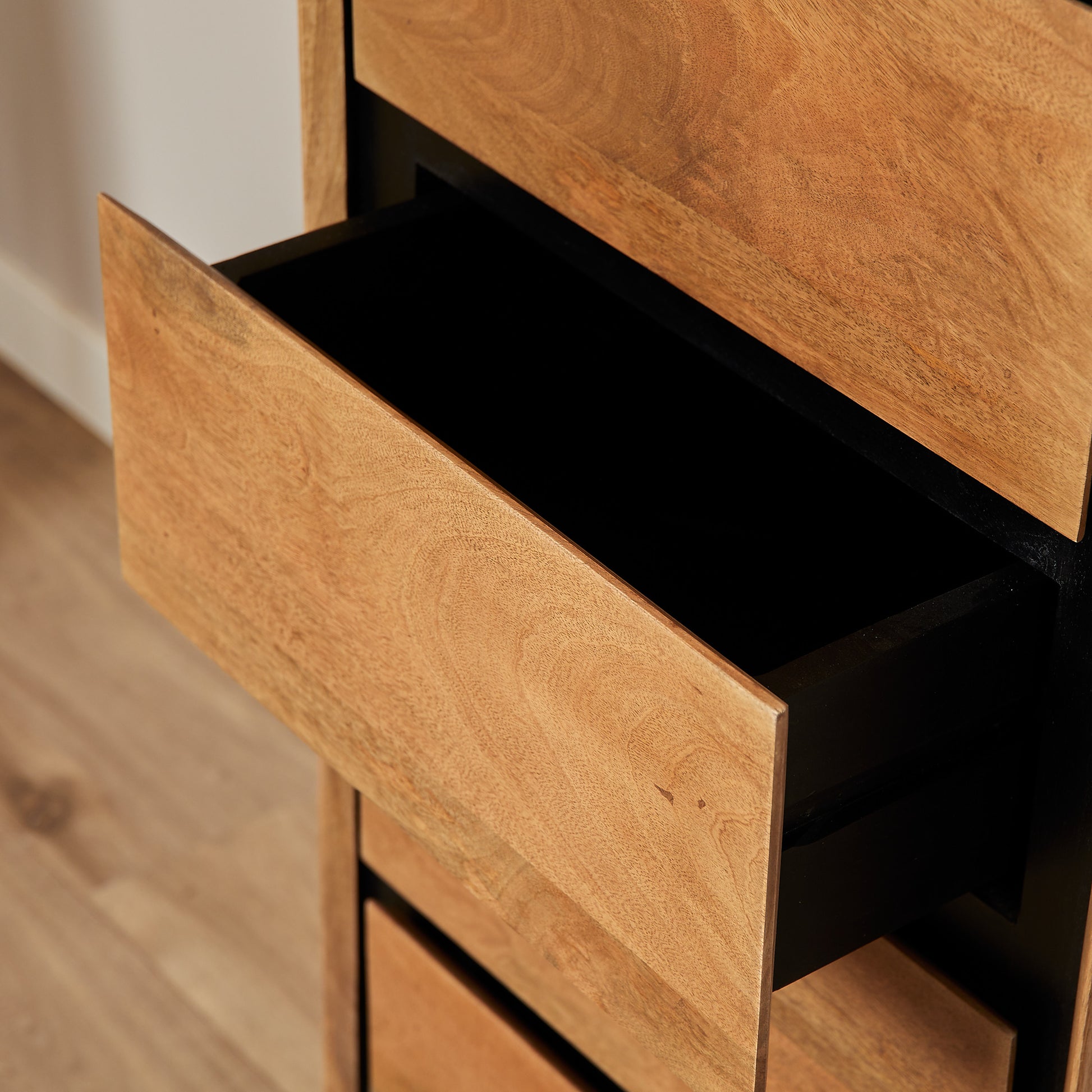 Ladekast RichWood Naturel Mangohout 50 cm