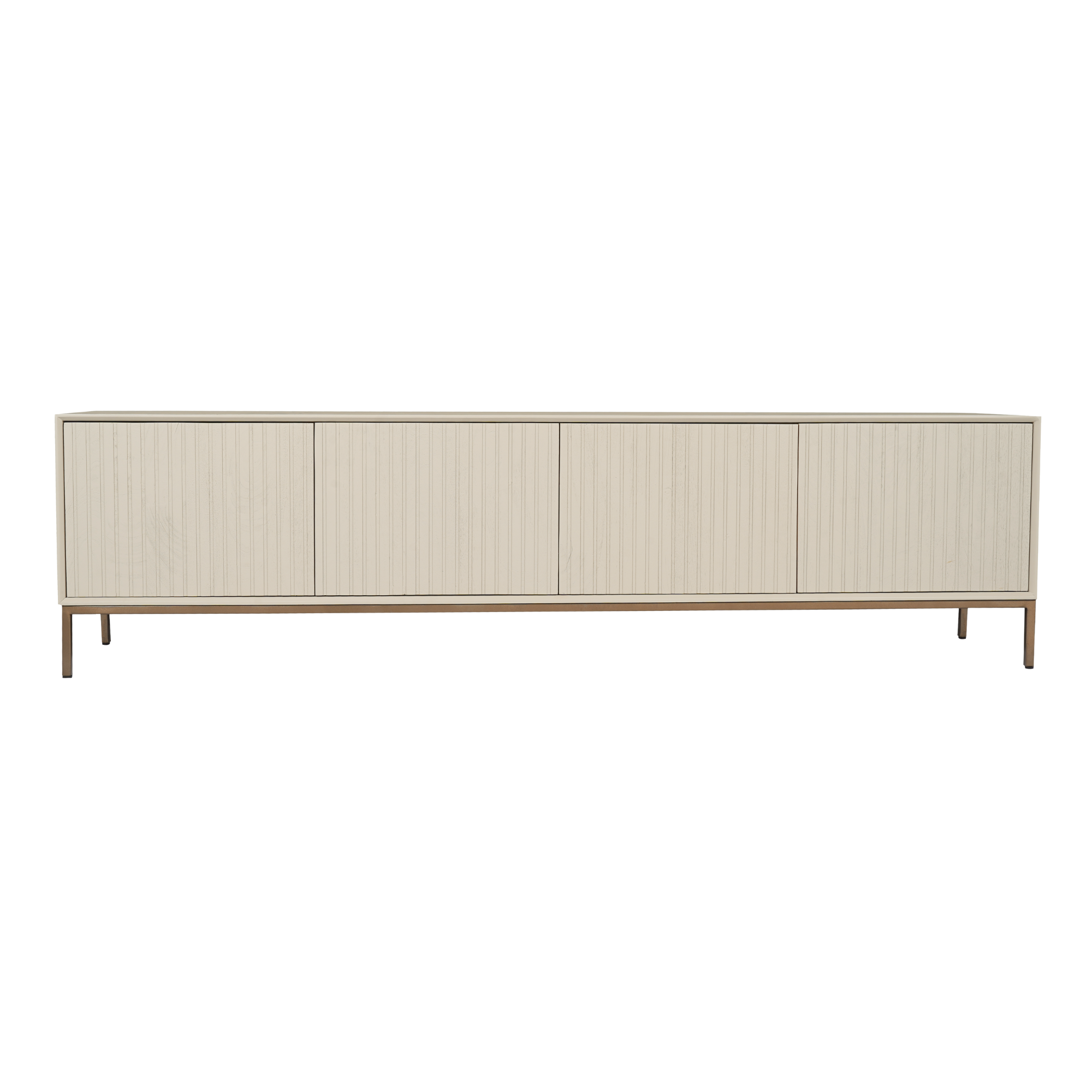 Tv meubel Madison Zand Mangohout 210 cm