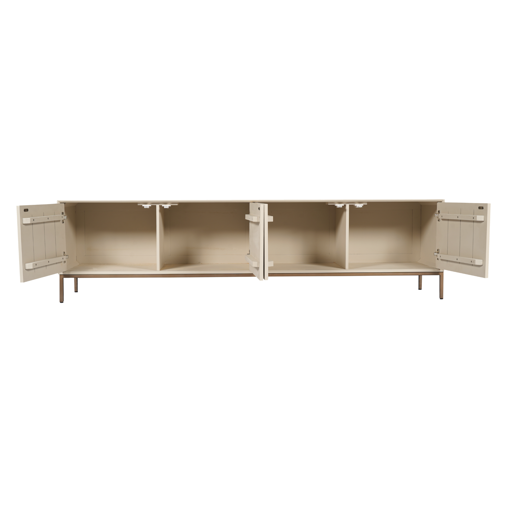 Tv meubel Madison Zand Mangohout 210 cm
