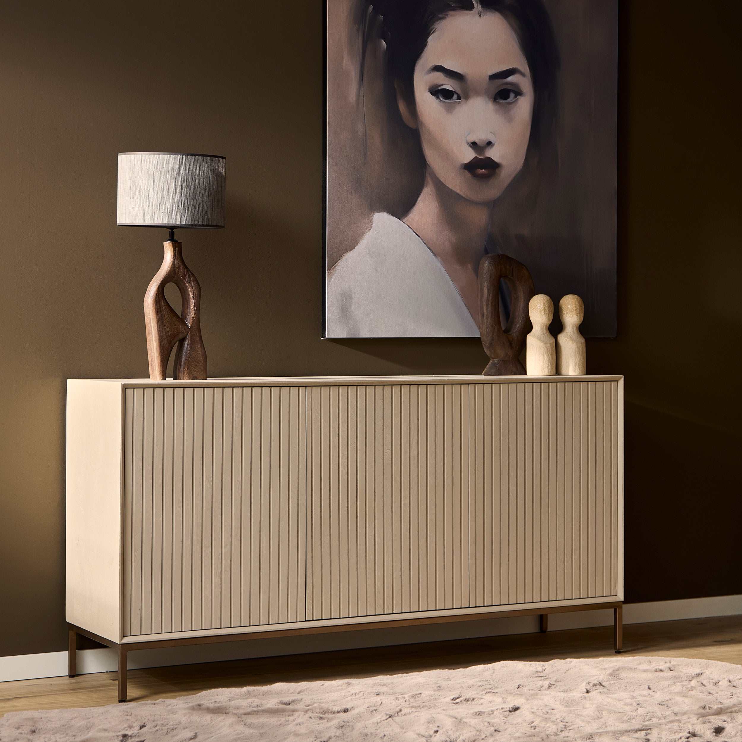 Dressoir Madison Sand | 210 cm