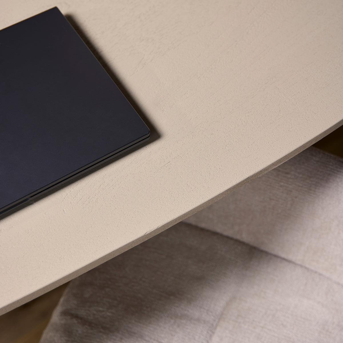 Deens ovale eettafel Madison Zand Mangohout 280x120 cm