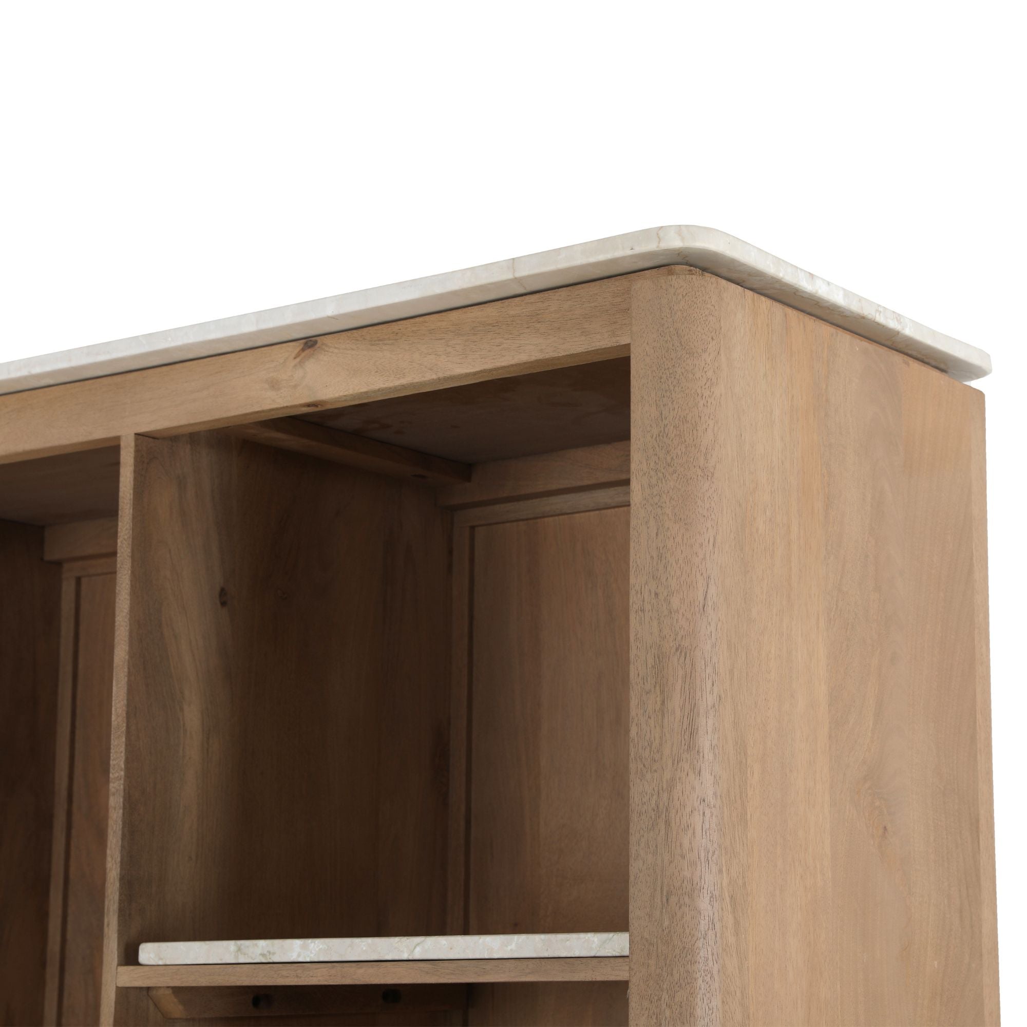 Bovenblad Vakkenkast XL Dallas Beige  Marmer - foto 4