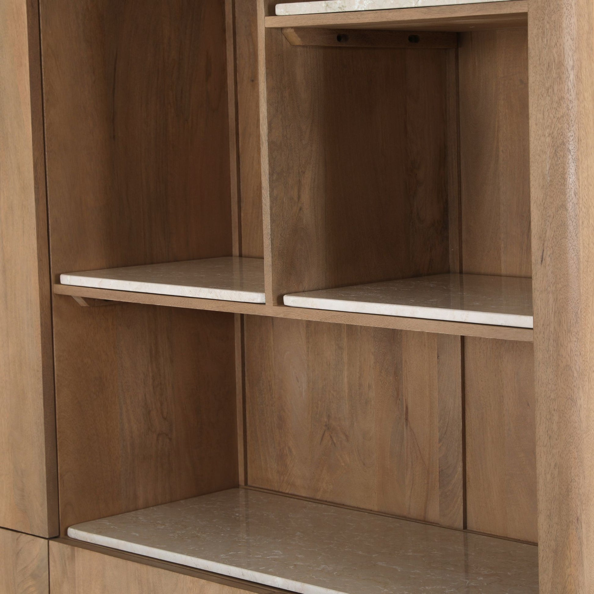 Inglegplank Vakkenkast XL Dallas Beige Marmer Set van 4 - foto 4