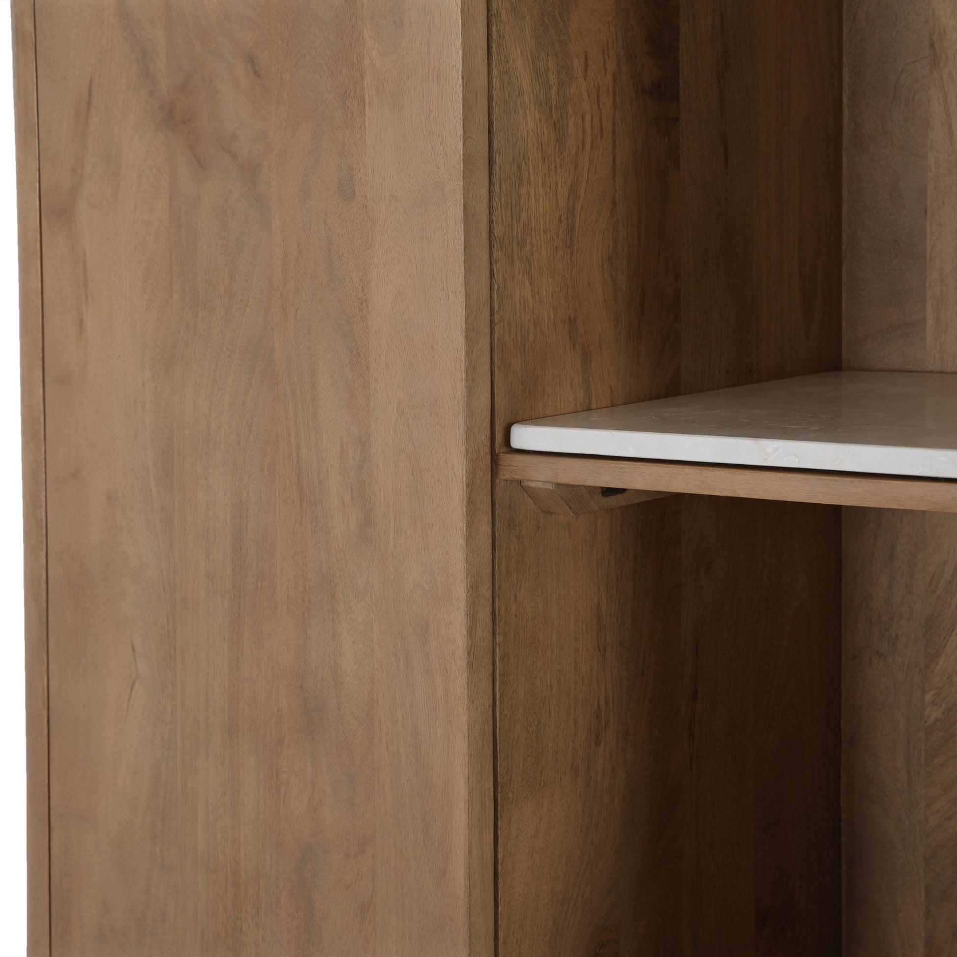 Inglegplank Vakkenkast Dallas Beige Marmer Set van 2 - foto 3