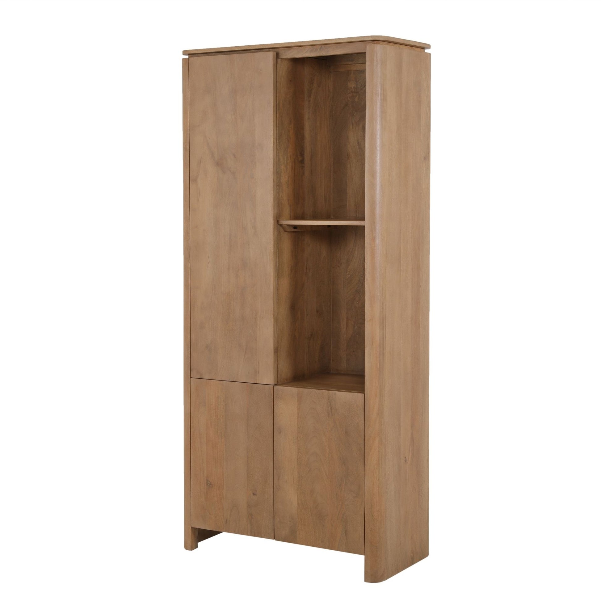 Vakkenkast Dallas Naturel Mangohout 90 cm - foto 3