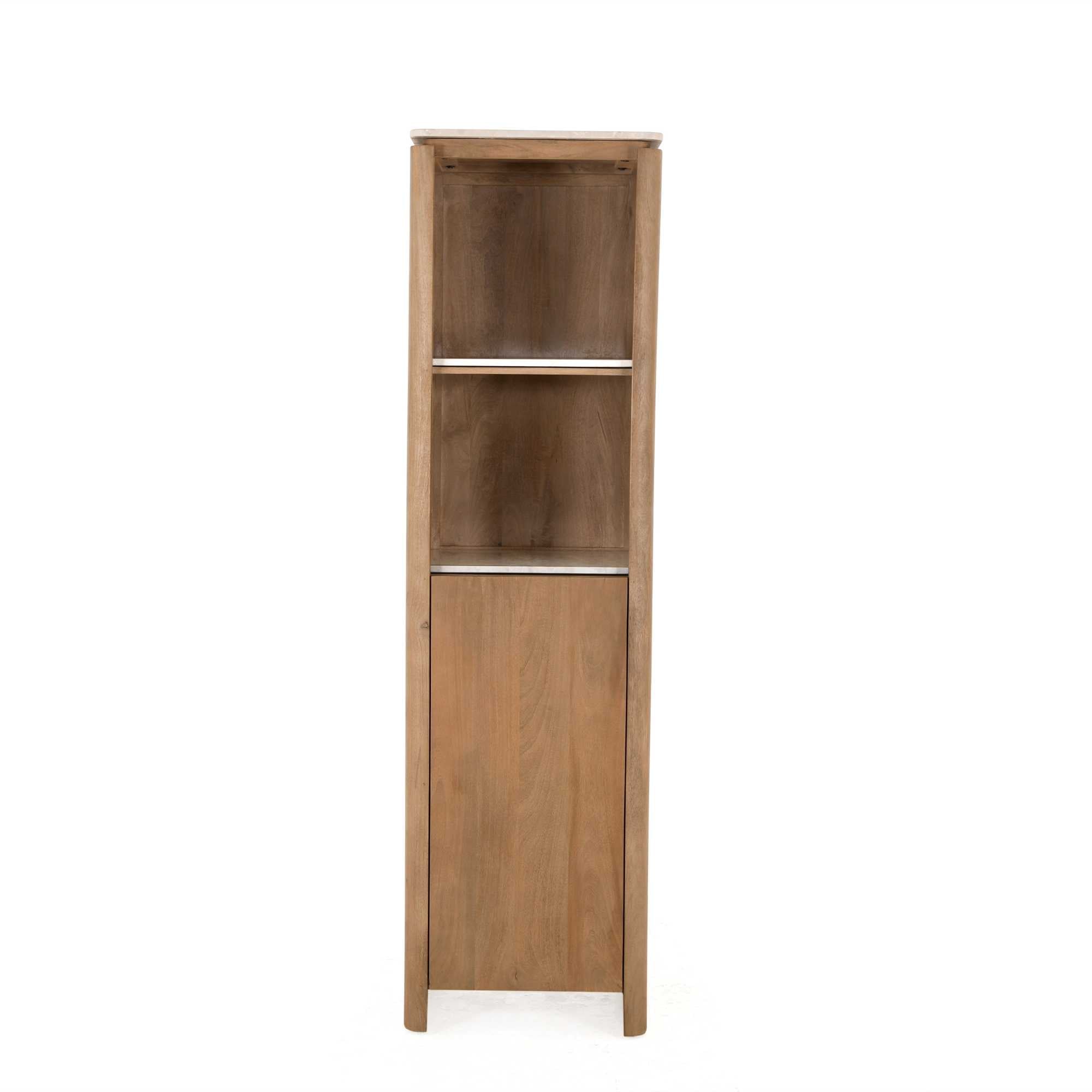 Inglegplank Boekenkast Dallas Beige Marmer Set van 2 - foto 2