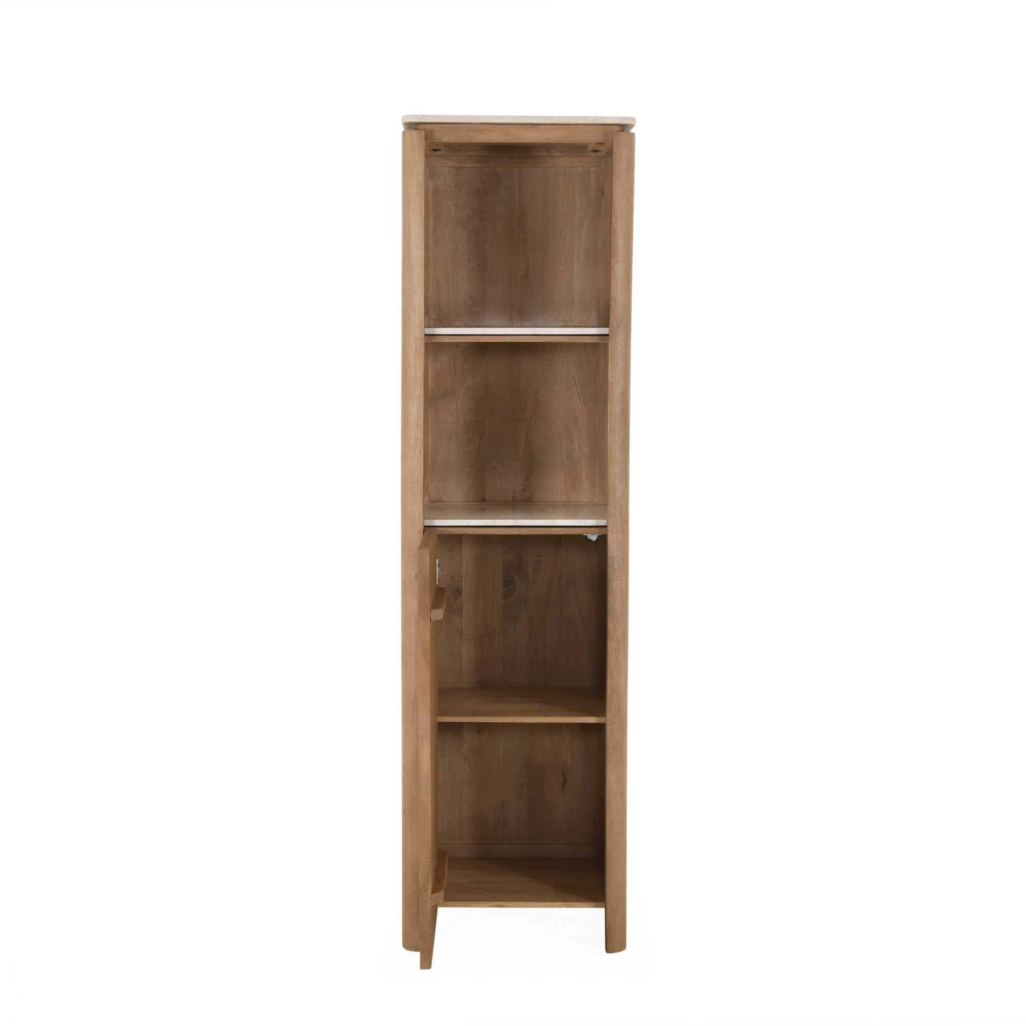 Inglegplank Boekenkast Dallas Beige Marmer Set van 2 - foto 4
