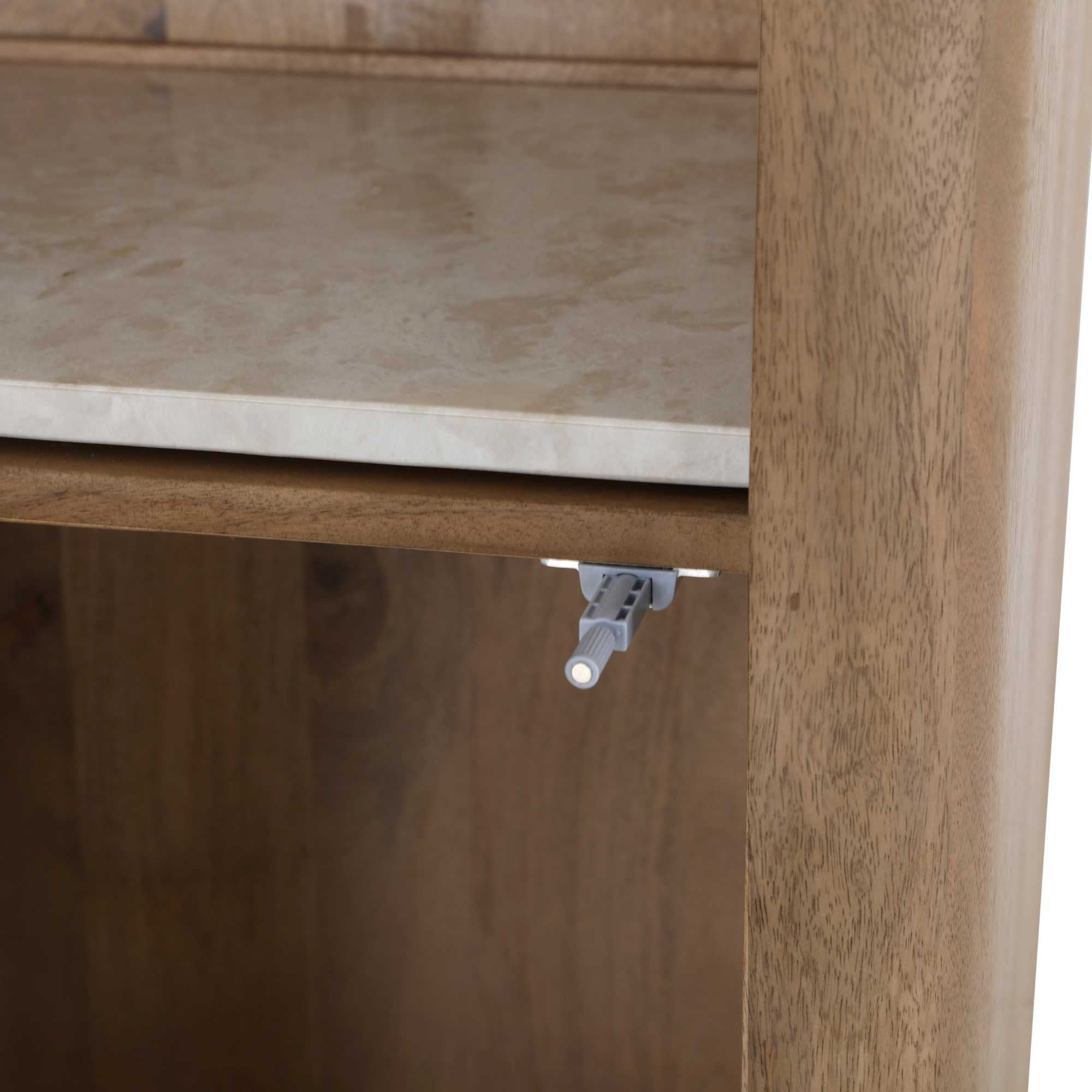 Inglegplank Boekenkast Dallas Beige Marmer Set van 2 - foto 7