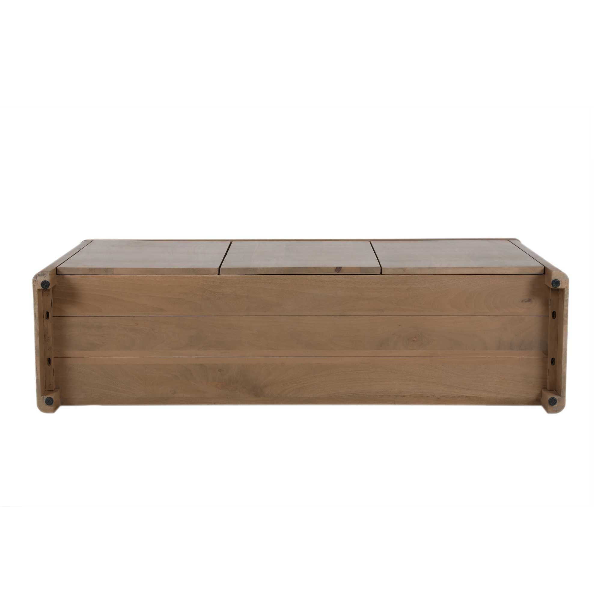 Dressoir Dallas Naturel Mangohout 165 cm - foto 15
