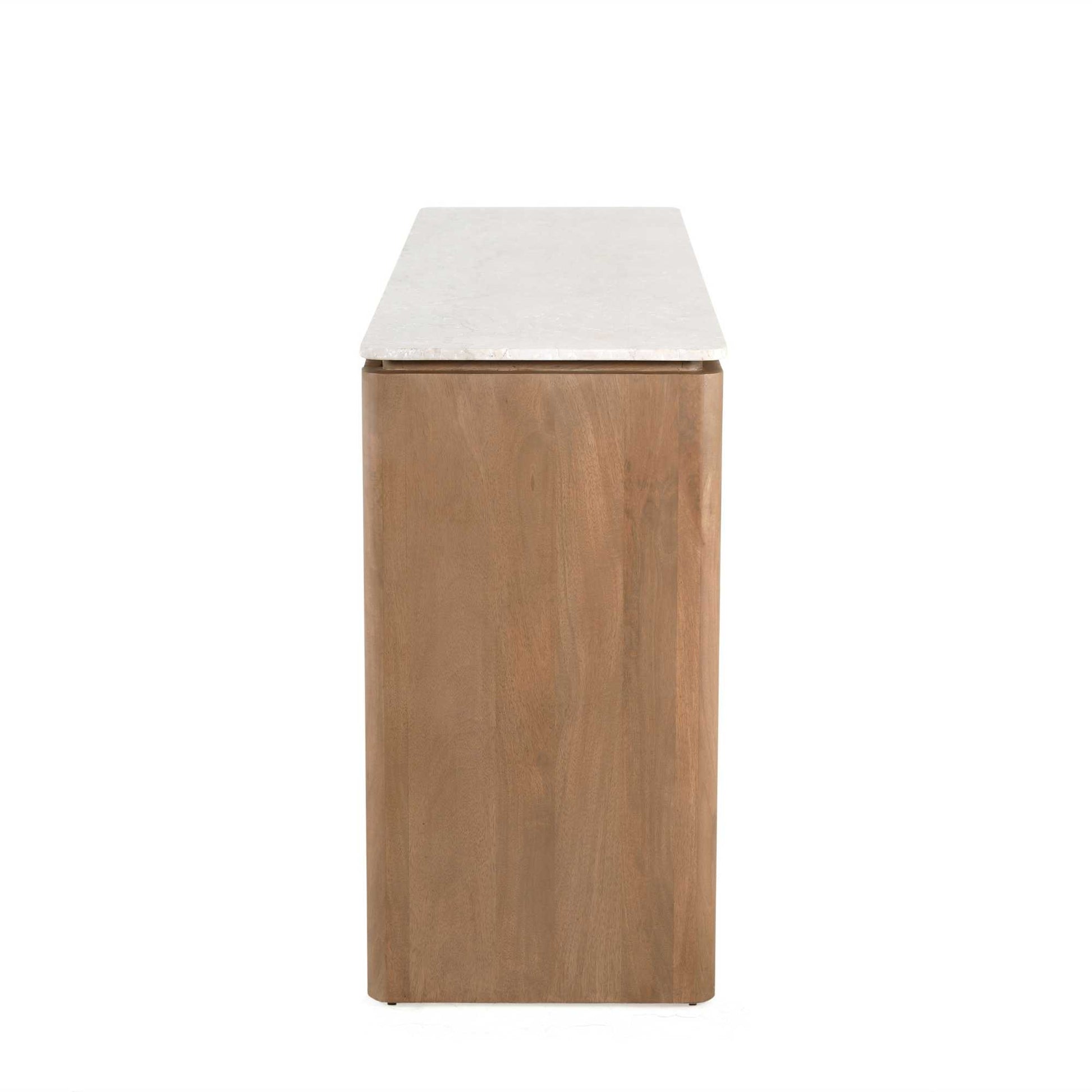 Dressoir Dallas Naturel Mangohout 165 cm - foto 17