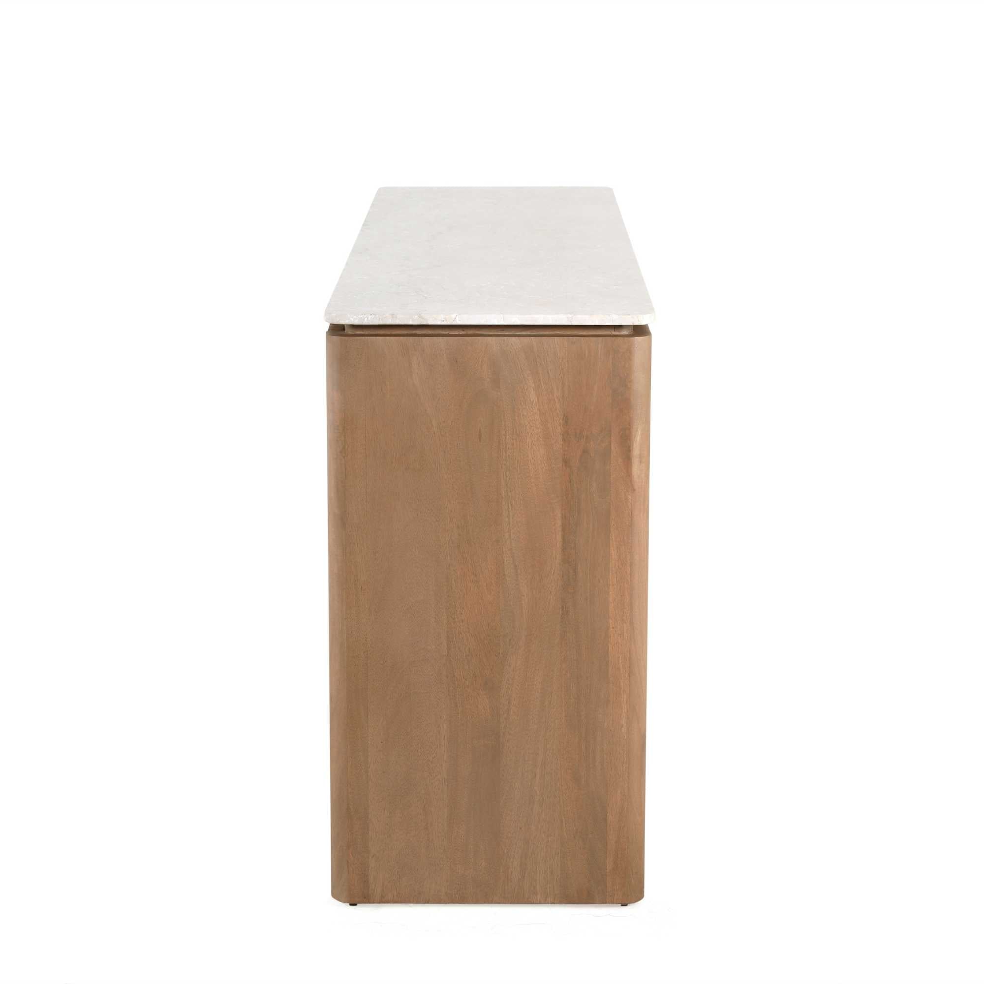 Dressoir Dallas Naturel Mangohout 165 cm - foto 17