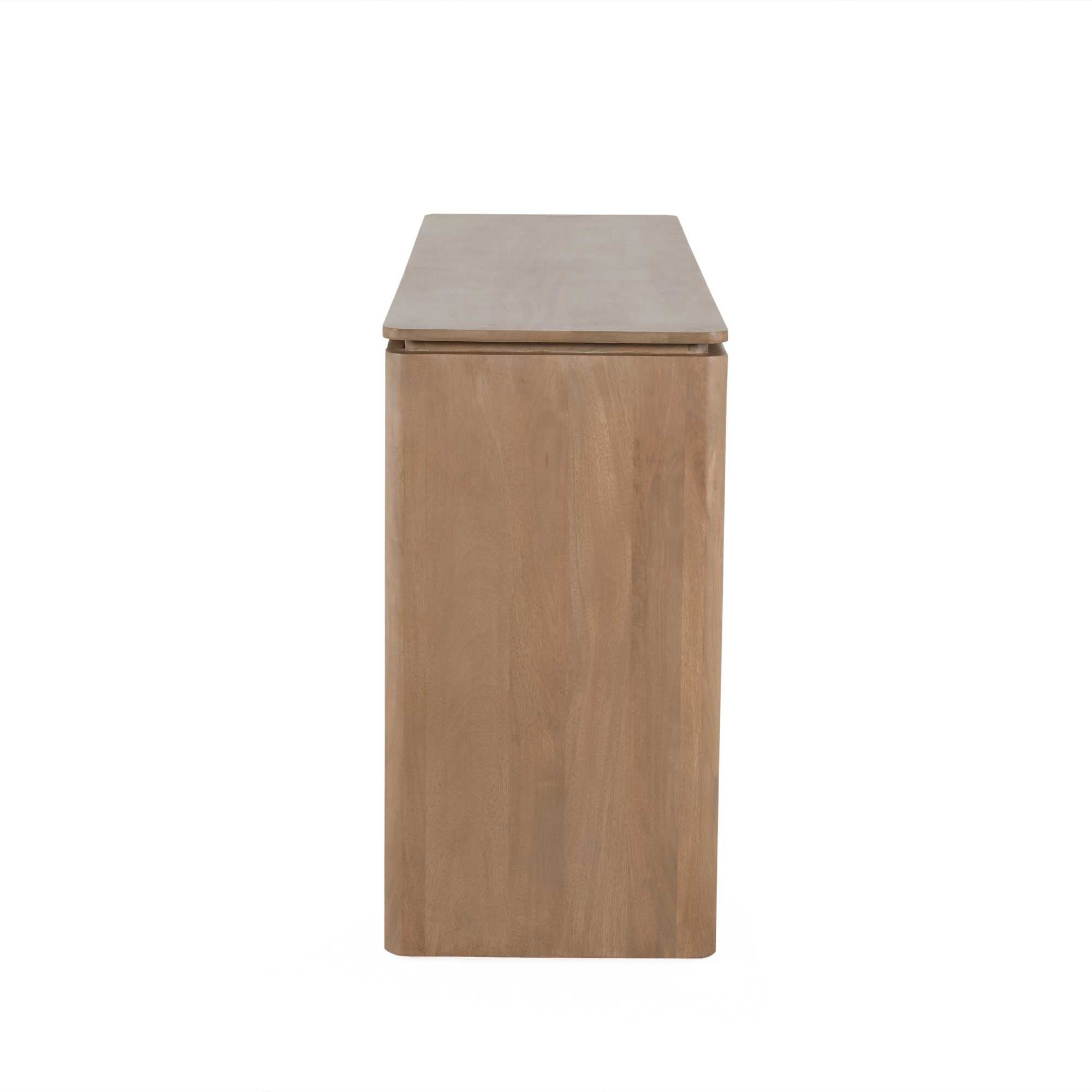 Dressoir Dallas Naturel Mangohout 165 cm - foto 12