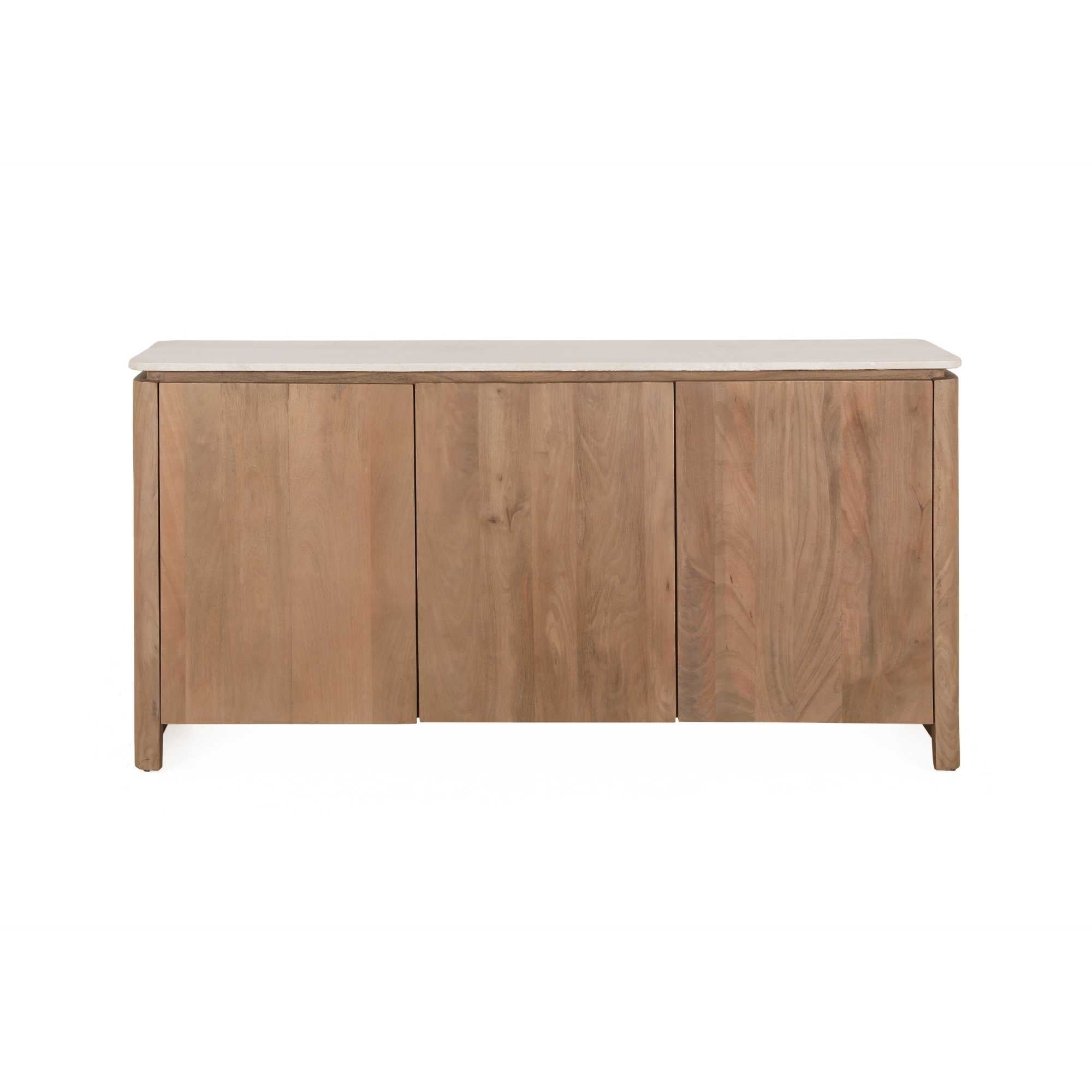 Kabinetkast Dallas Naturel Mangohout 55 cm - foto 17