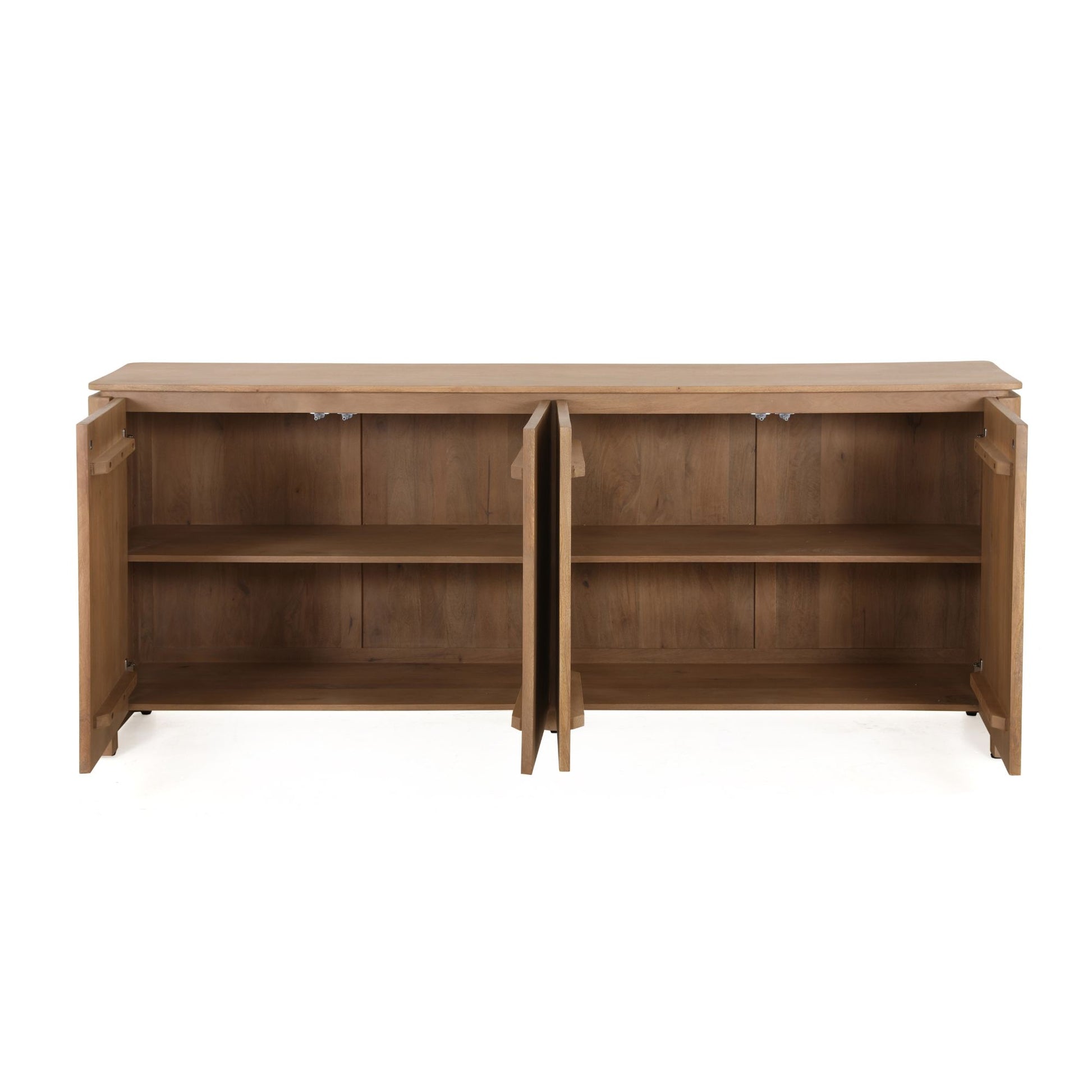 Dressoir Dallas Naturel Mangohout 210 cm - foto 3