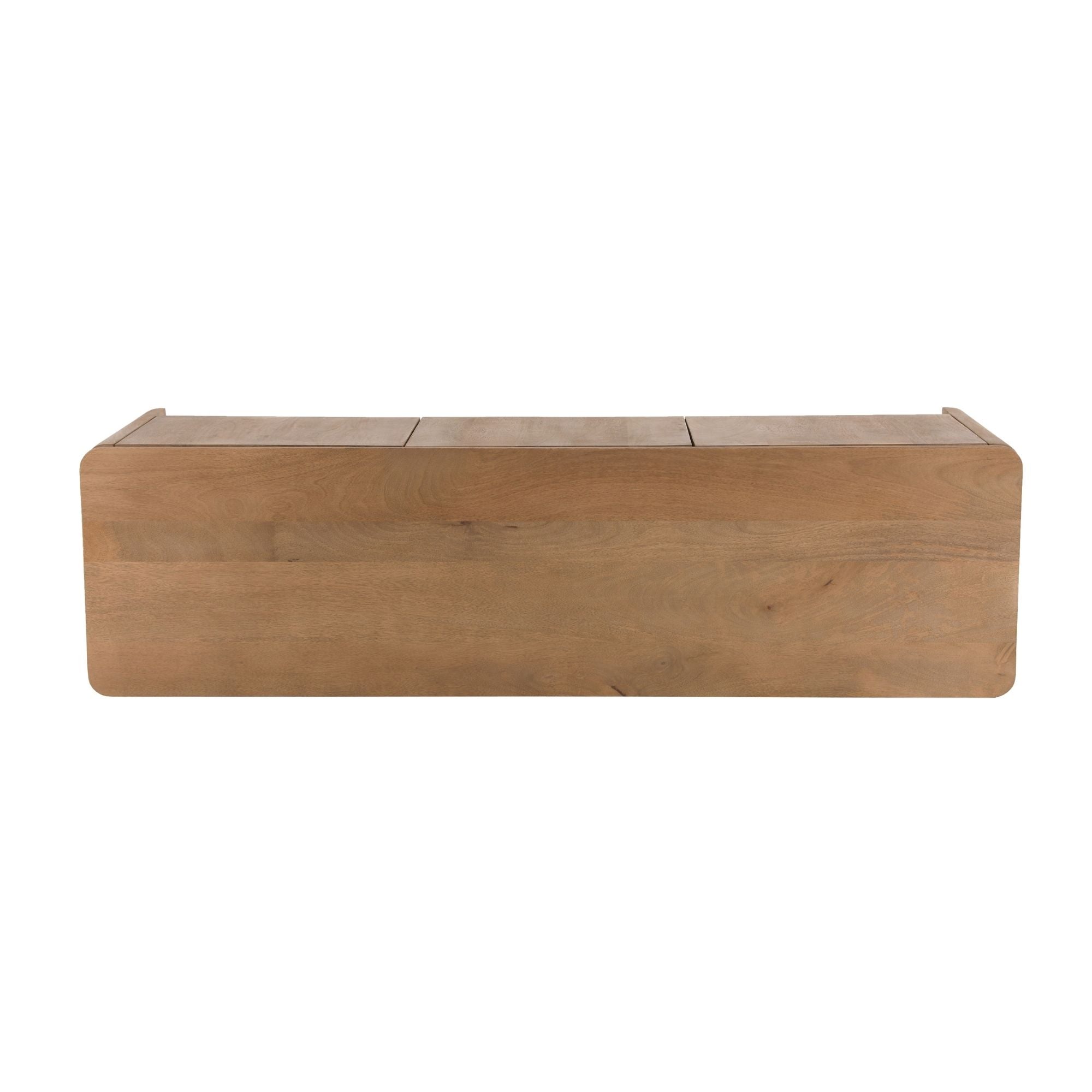 Tv meubel Dallas Naturel Mangohout 165 cm - foto 12