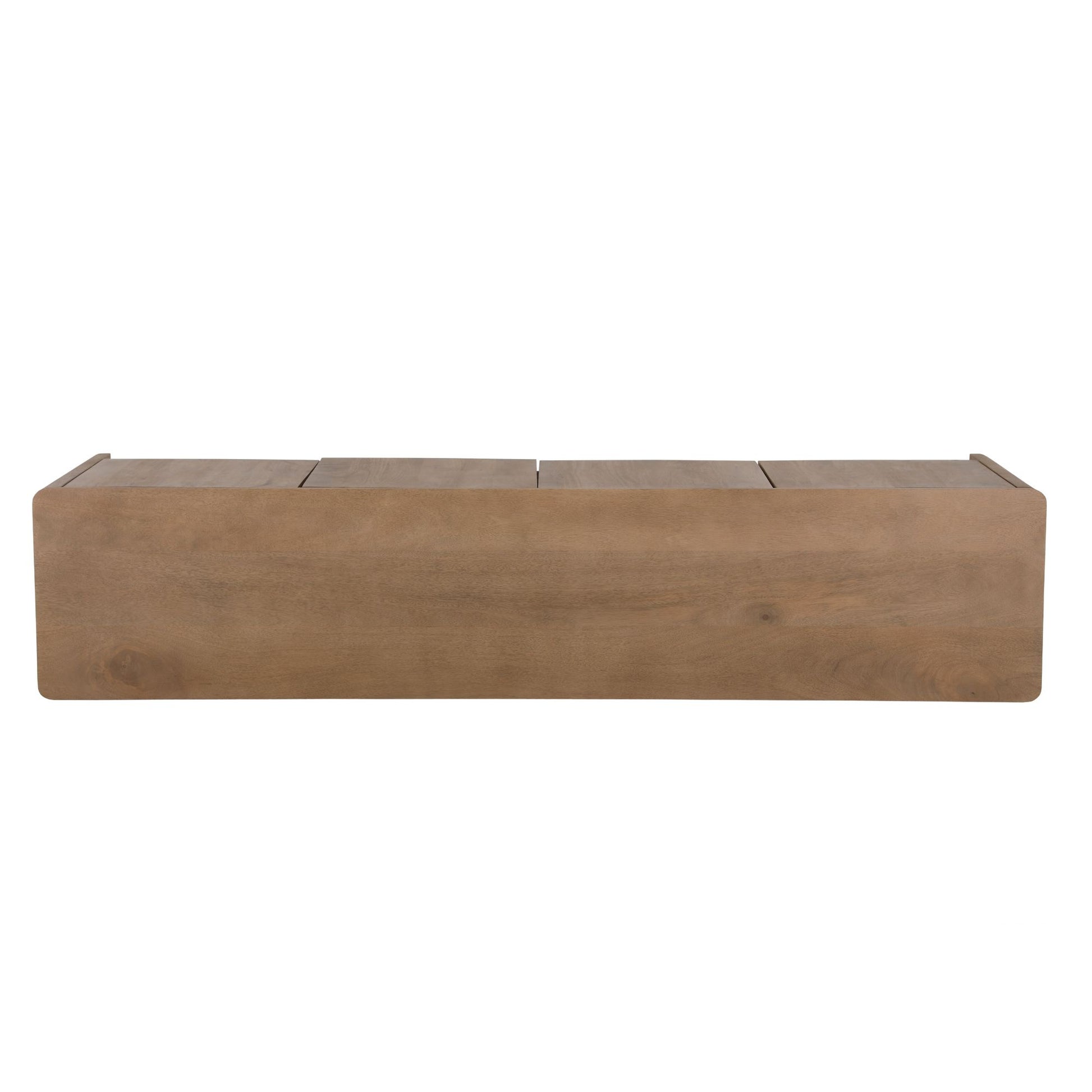 Tv meubel Dallas Naturel Mangohout 210 cm - foto 18