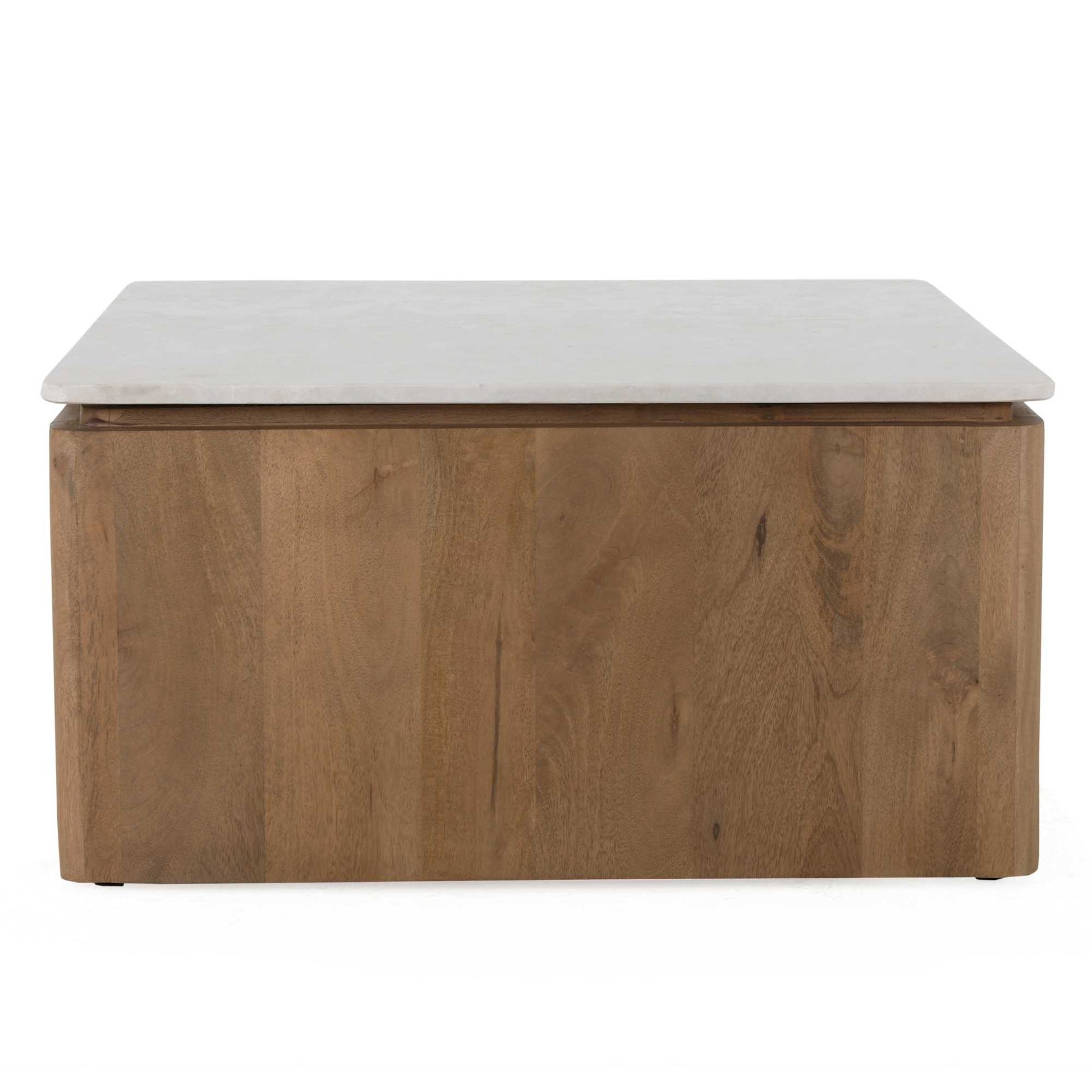 Vierkante Salontafel Dallas Naturel Mangohout 80 cm - foto 21