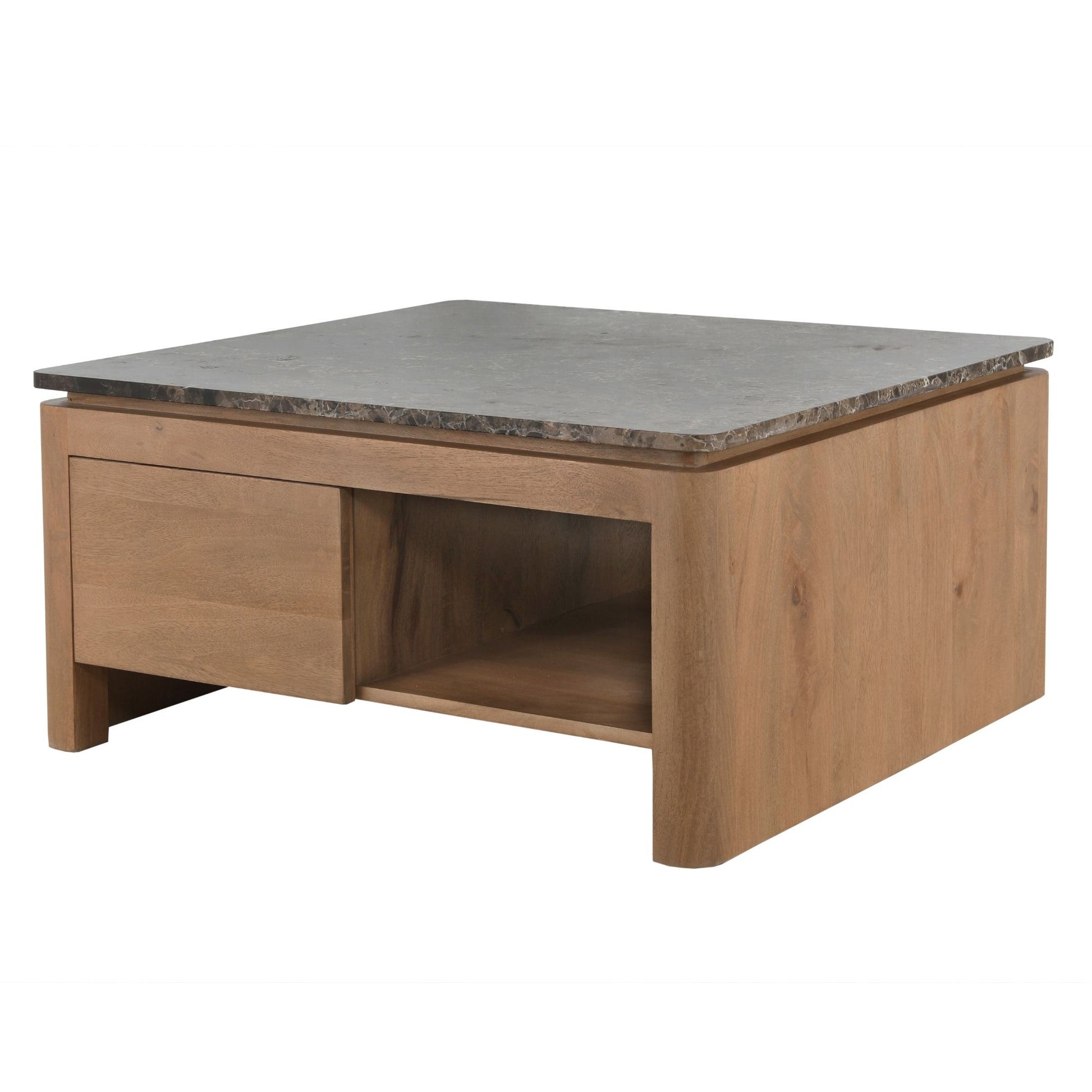 Bovenblad Salontafel Dallas Bruin Marmer - foto 3