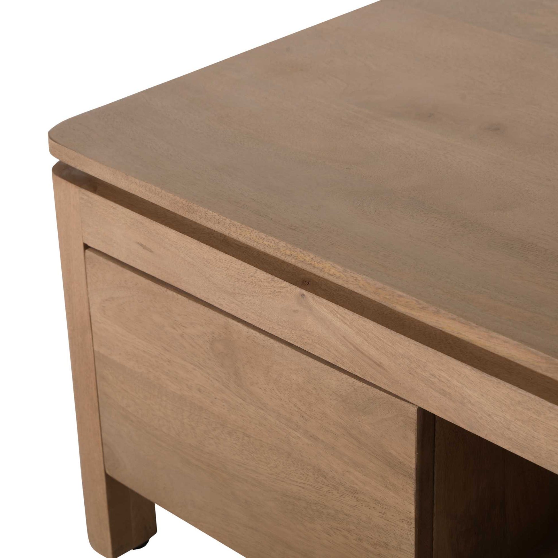 Vierkante Salontafel Dallas Naturel Mangohout 80 cm - foto 12