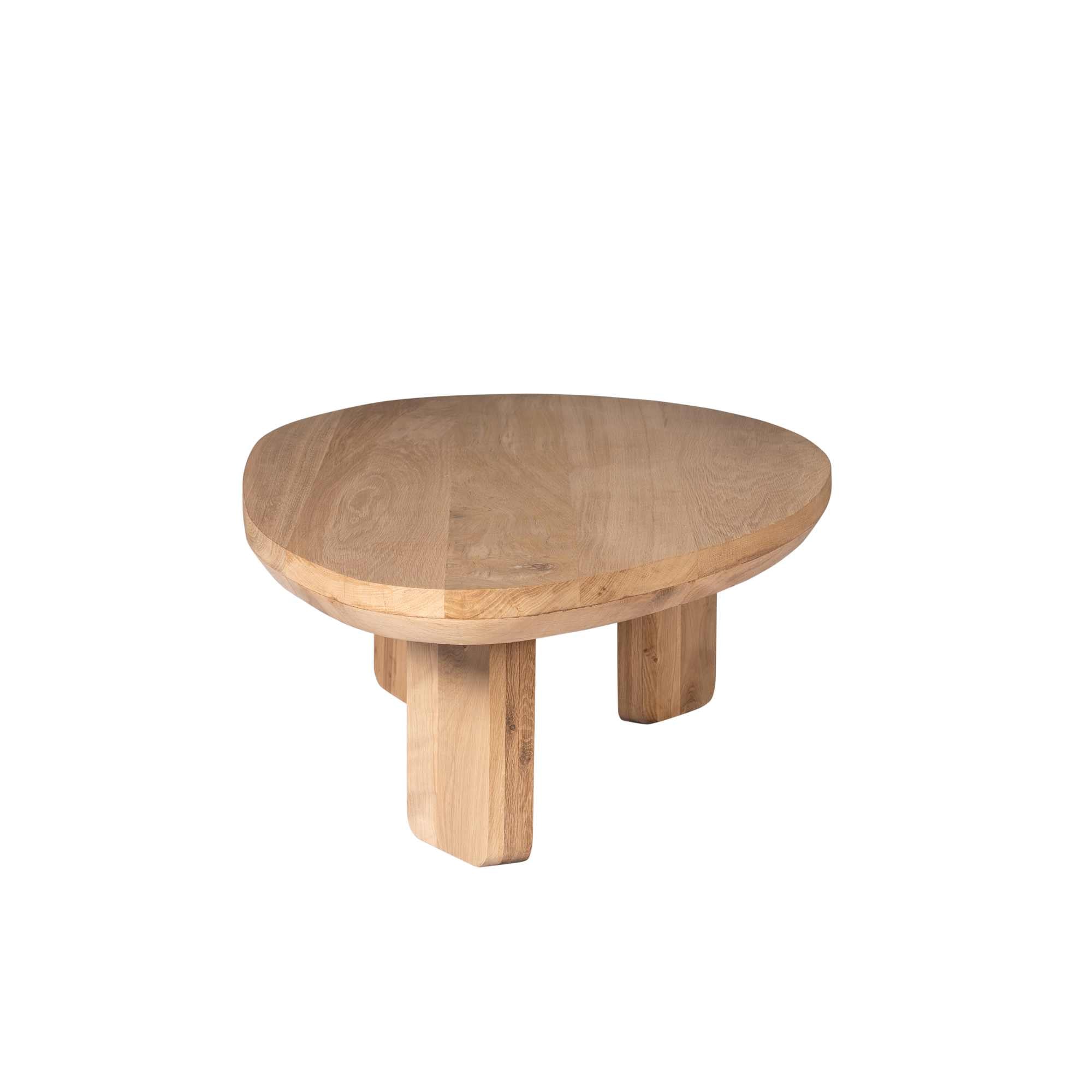 Salontafel Zillah | 130 cm | Naturel Eiken