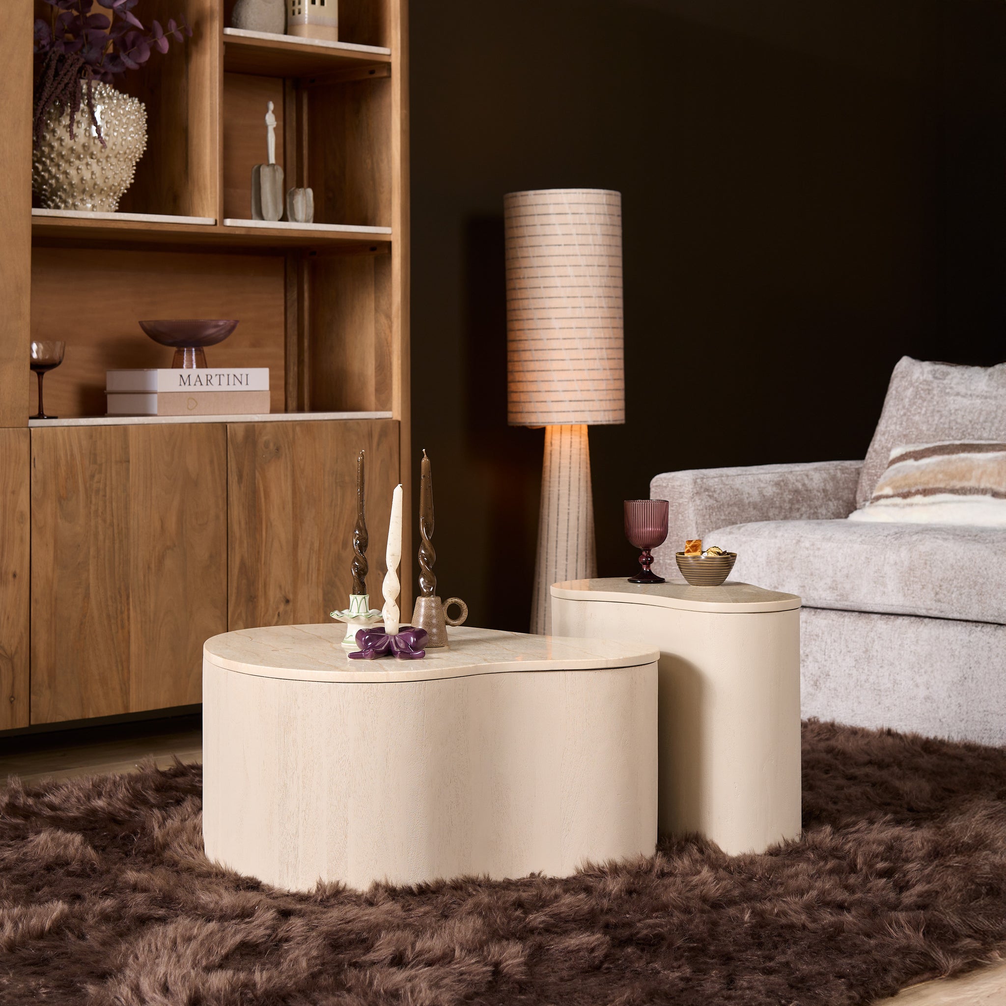 Salontafel Lovi Zand 77 cm