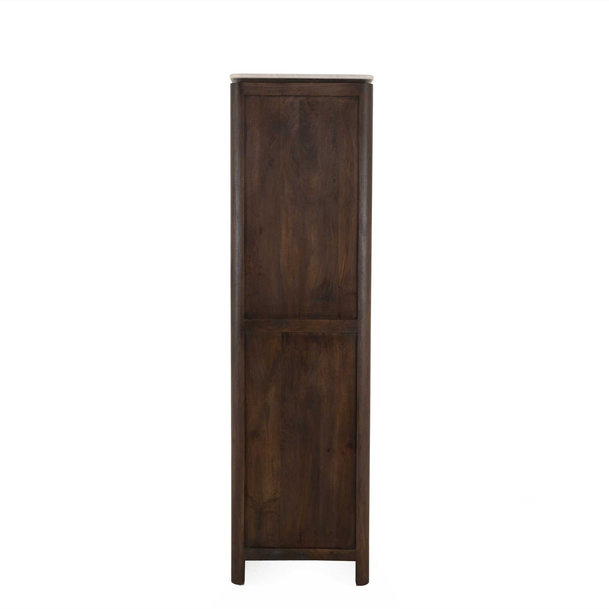 Boekenkast Dallas Bruin Mangohout 55 cm - foto 17