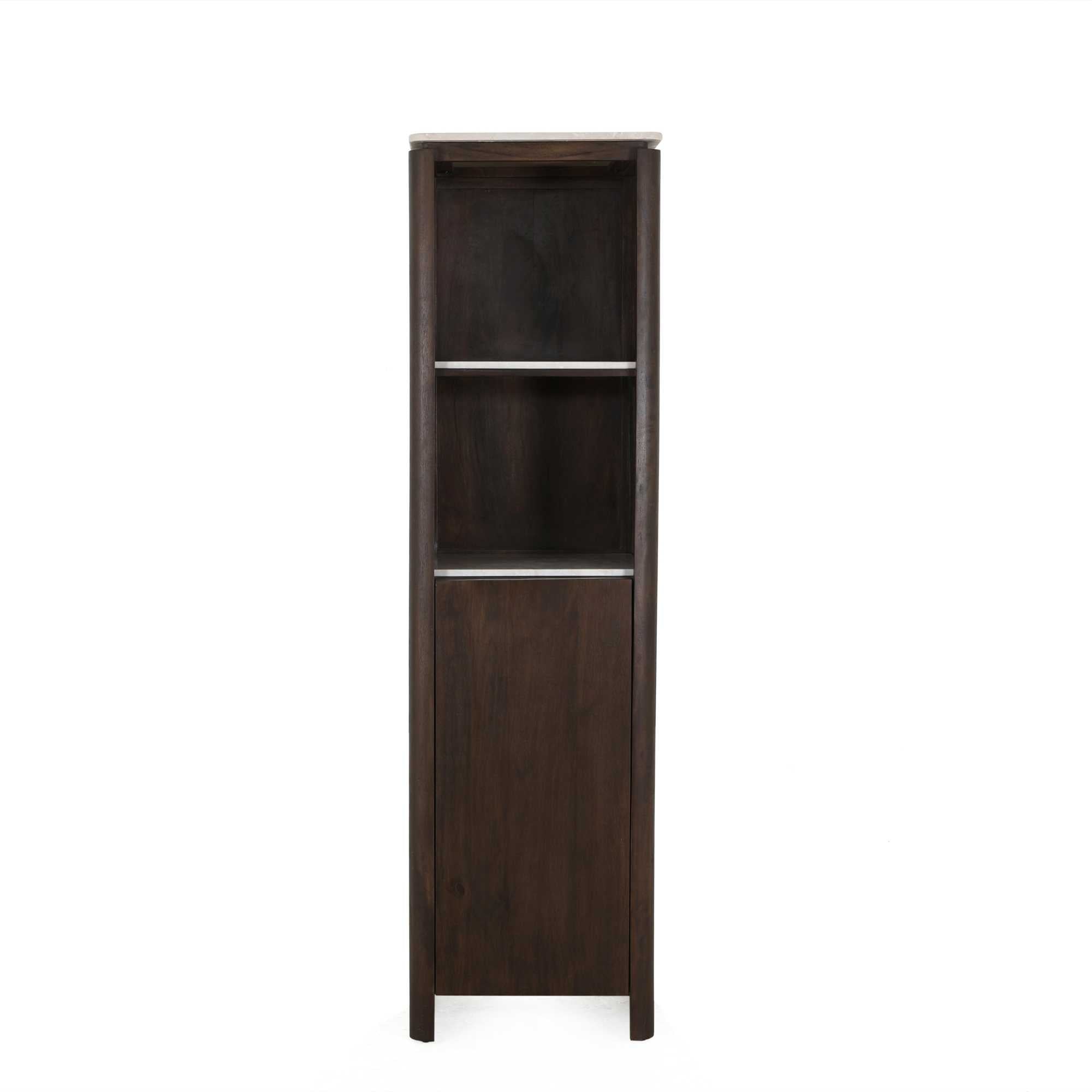 Boekenkast Dallas Bruin Mangohout 55 cm - foto 5