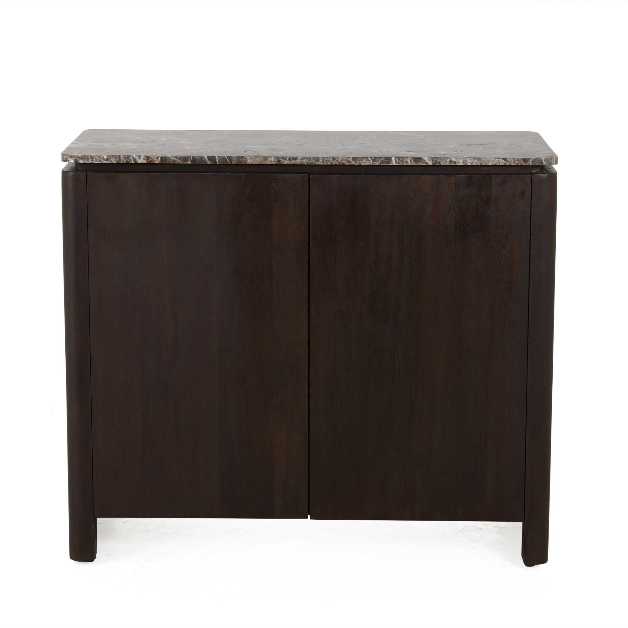 Bovenblad Dressoir Dallas Bruin Marmer 100 cm - foto 2
