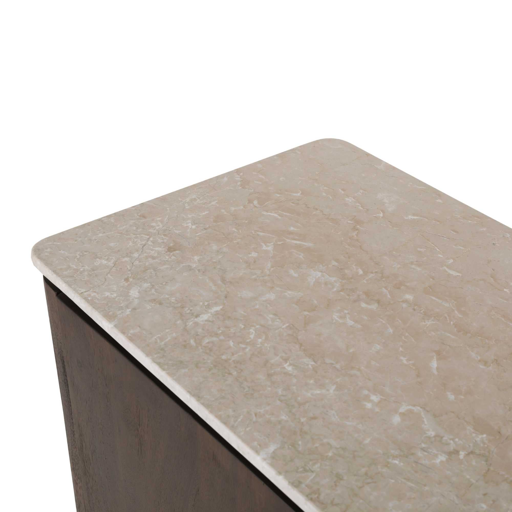 Bovenblad Dressoir Dallas Beige Marmer 165 cm - foto 4