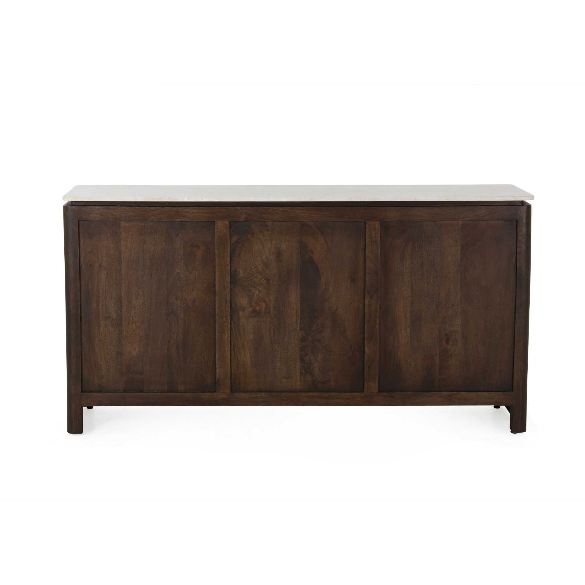 Bovenblad Dressoir Dallas Beige Marmer 165 cm - foto 6