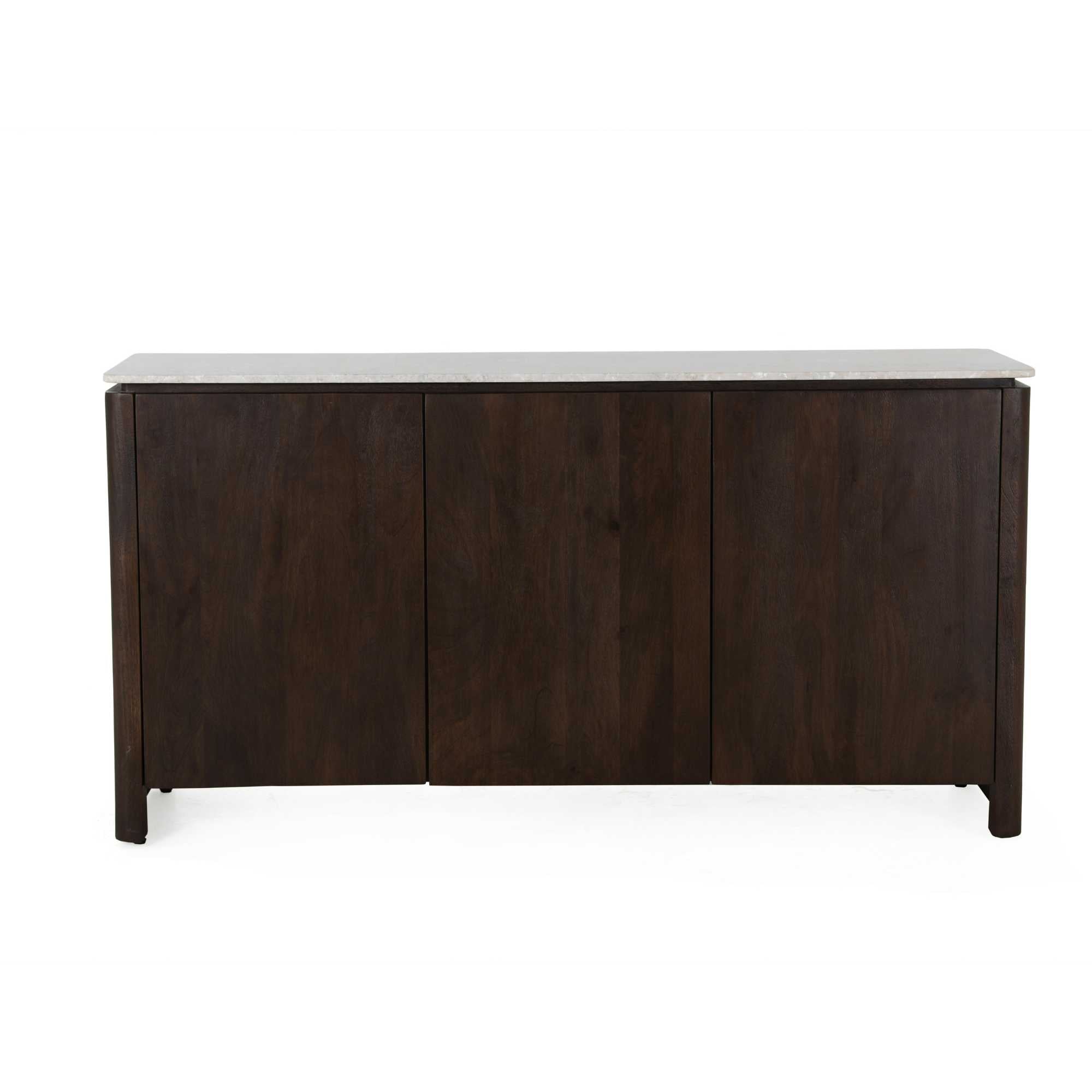 Bovenblad Dressoir Dallas Beige Marmer 165 cm - foto 2