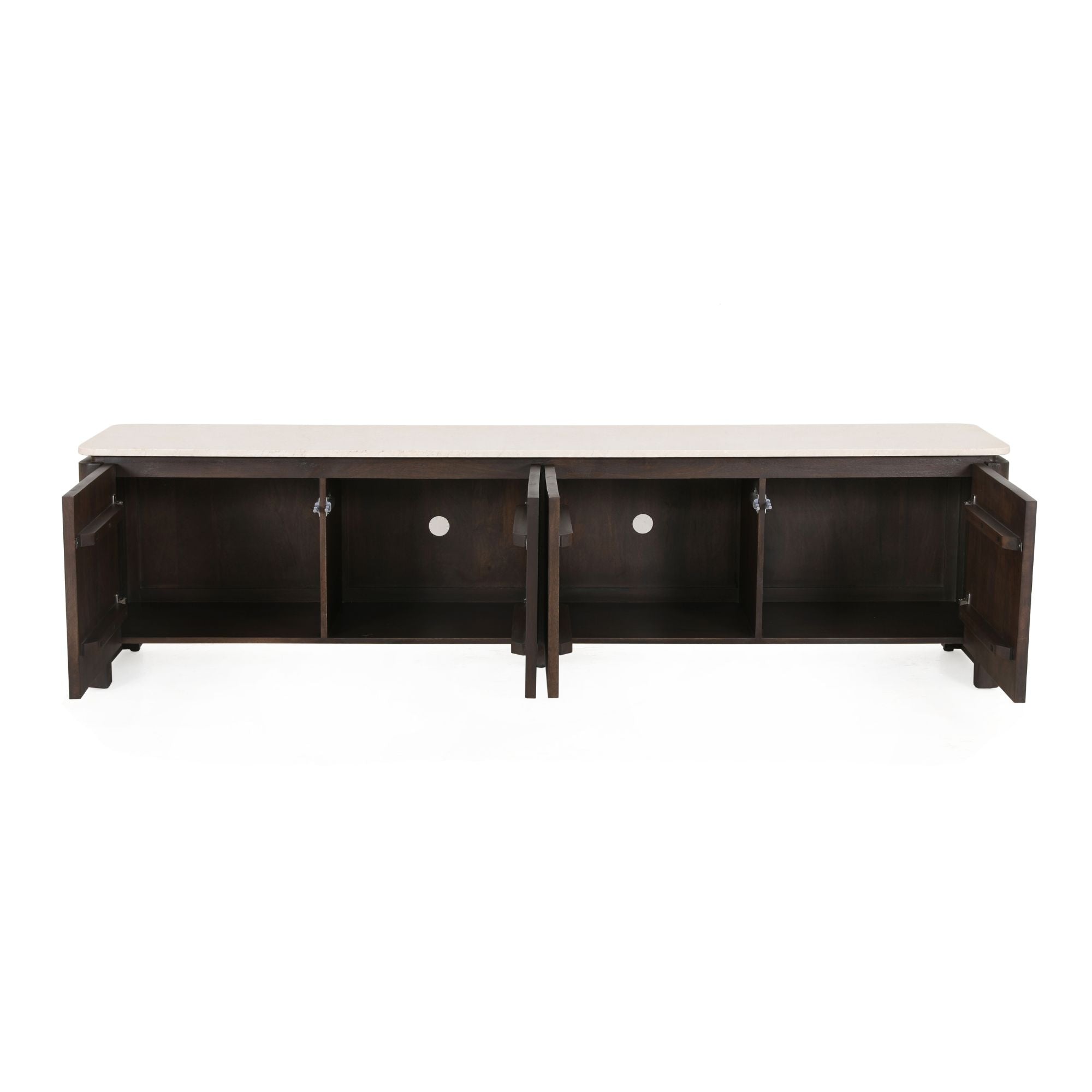 Tv meubel Dallas Bruin Mangohout 210 cm - foto 15