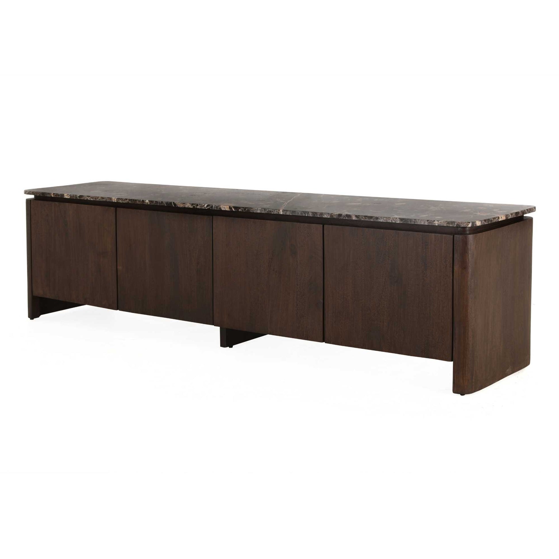 Tv meubel Dallas Bruin Mangohout 210 cm - foto 11