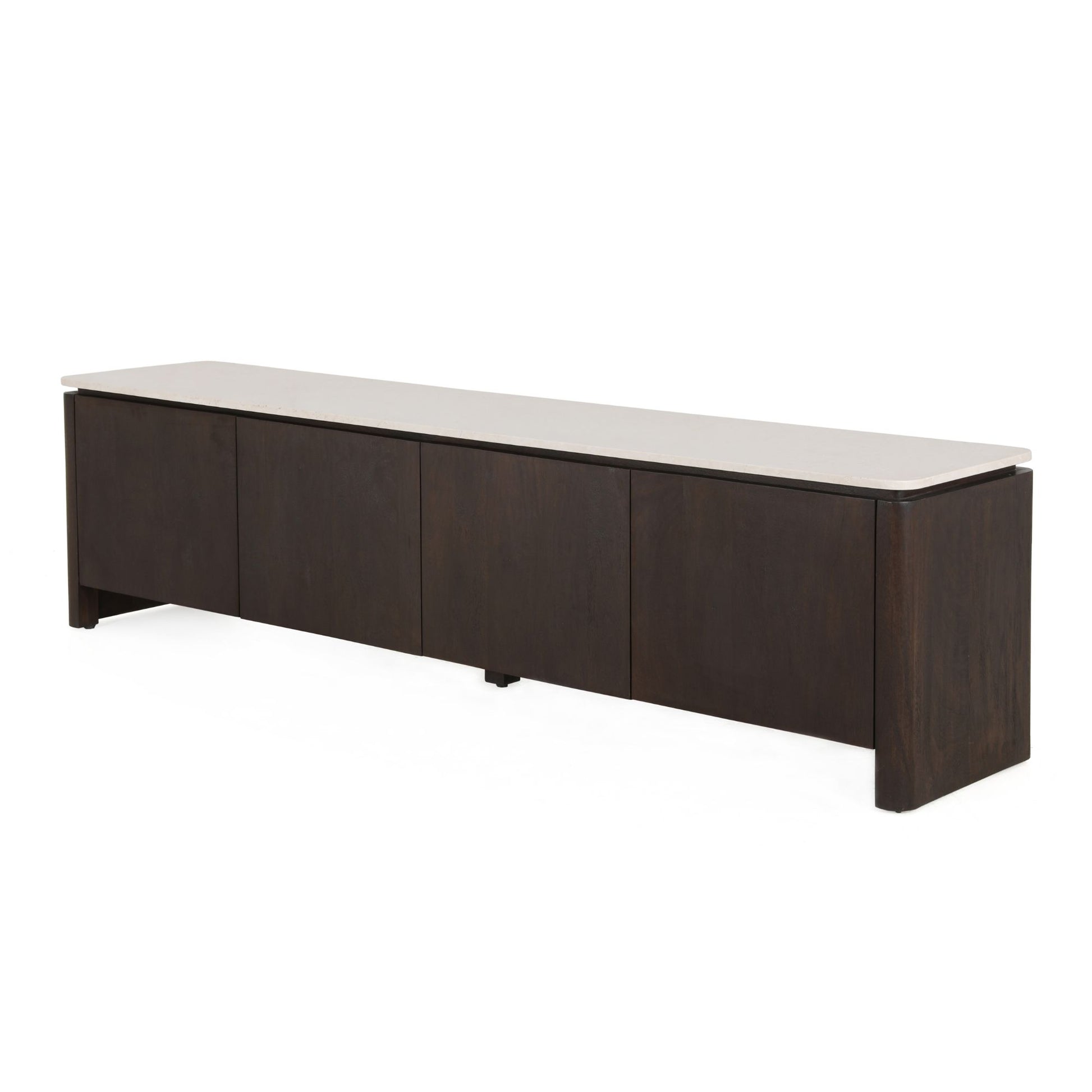 Tv meubel Dallas Bruin Mangohout 210 cm - foto 6