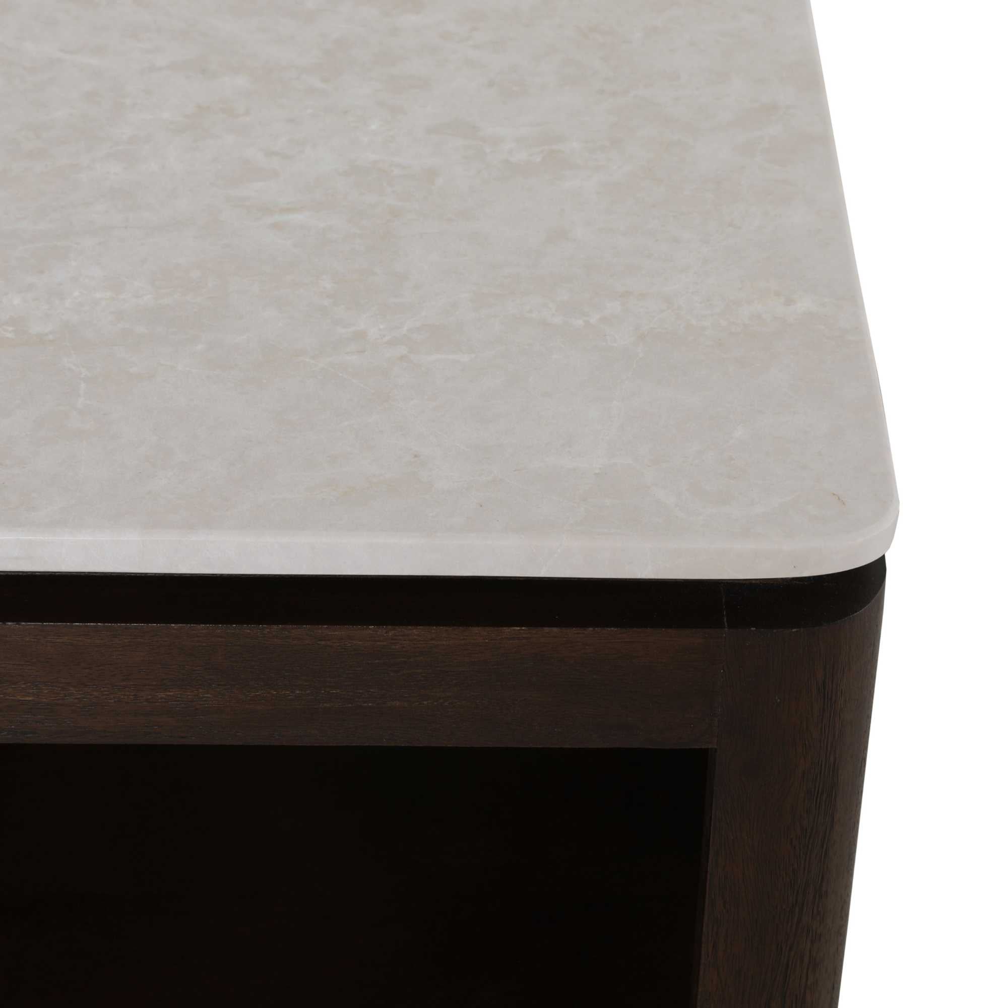 Vierkante Salontafel Dallas Bruin Mangohout 80 cm - foto 11