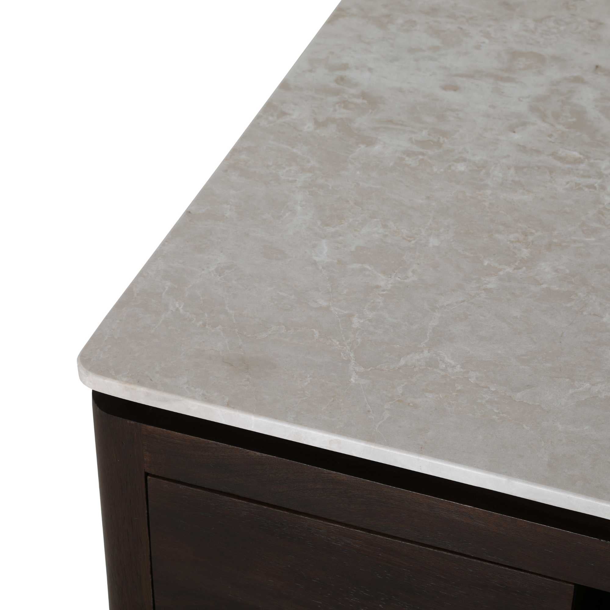 Vierkante Salontafel Dallas Bruin Mangohout 80 cm - foto 12