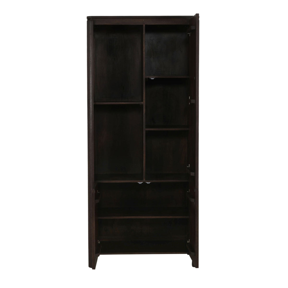 Vakkenkast Links Dallas Bruin Mangohout 90 cm