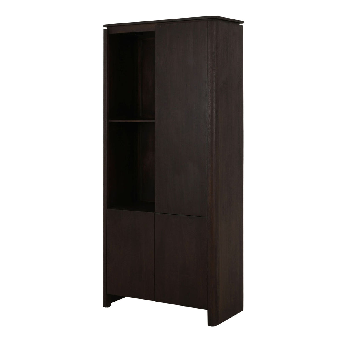 Vakkenkast Links Dallas Bruin Mangohout 90 cm - detailfoto 1